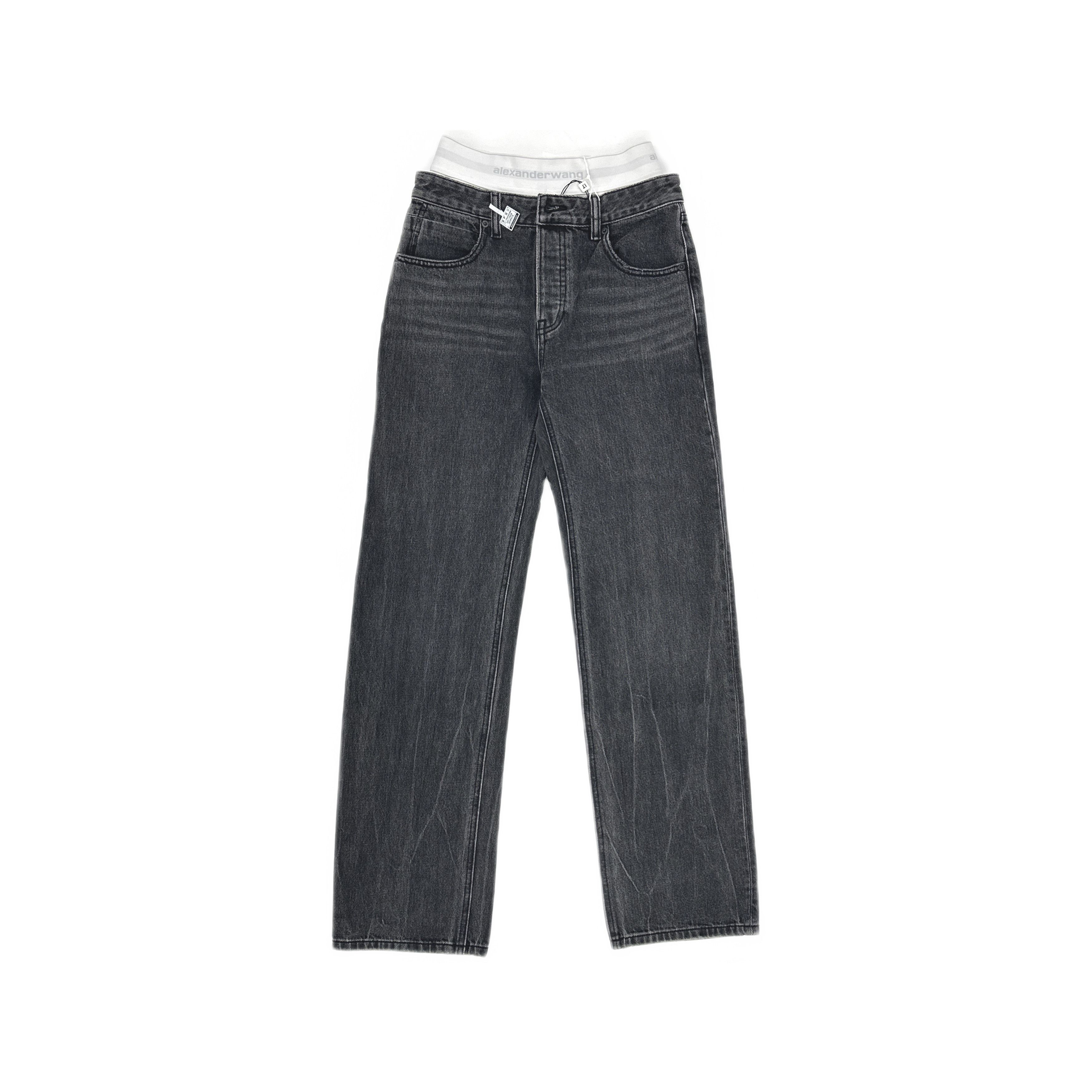 Alexander Wang Alexander Wang Double Waistband Jeans Size 25 Size 25" / US 0 / IT 36 - 1 Thumbnail