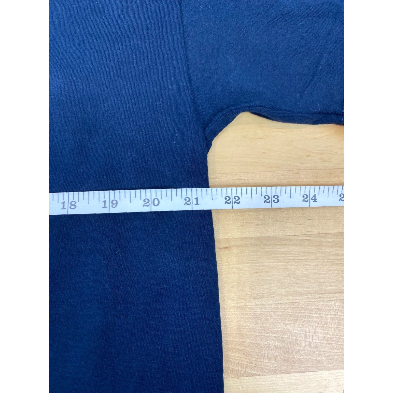 AAA AAA HeavyWeight Mens T-Shirt Navy Blue Short Sleeve Crew Neck Regular L Large Size US L / EU 52-54 / 3 - 4 Thumbnail