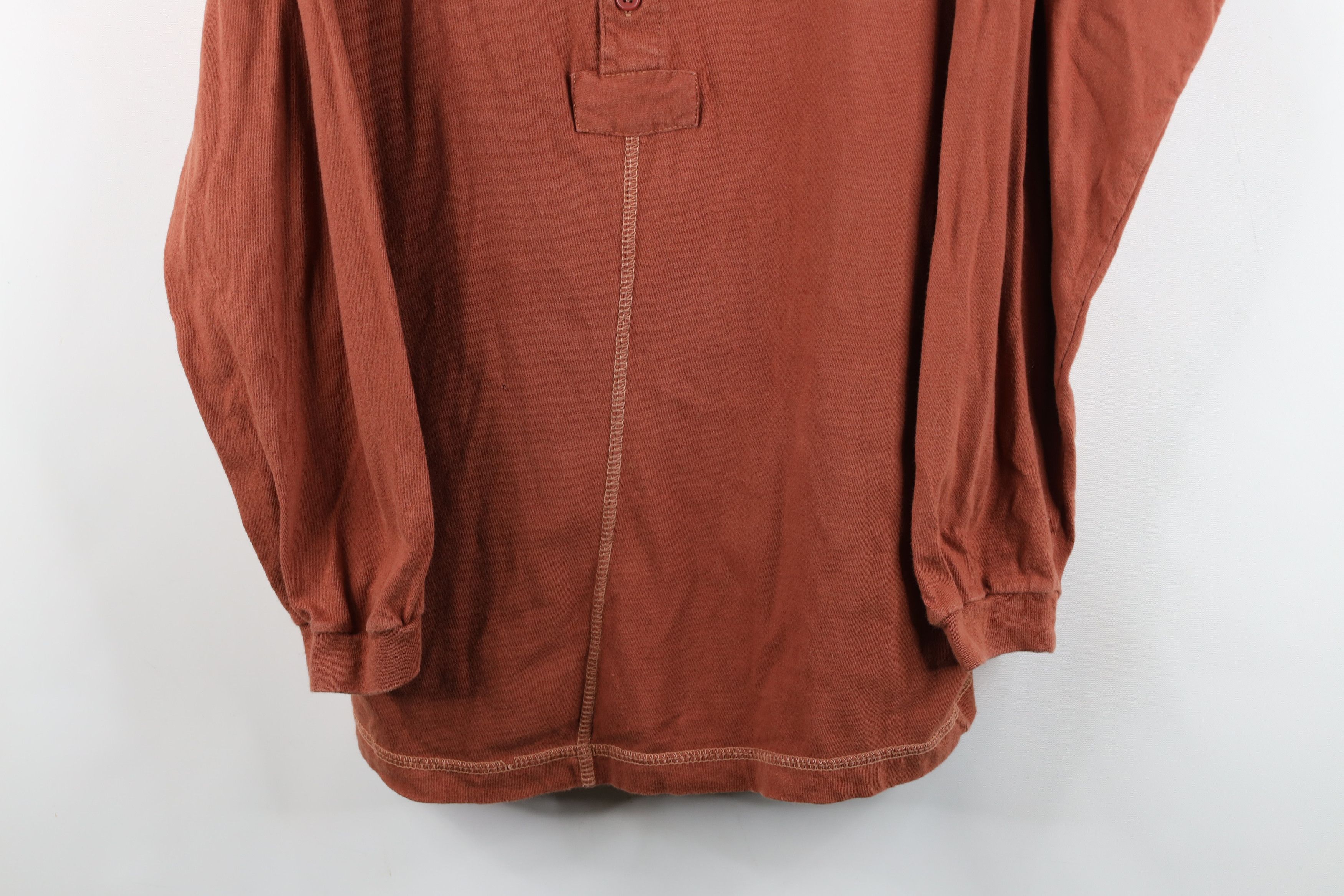 Vintage Vintage 90s Streetwear Long Sleeve Henley T-Shirt Cotton Size US M / EU 48-50 / 2 - 3 Thumbnail