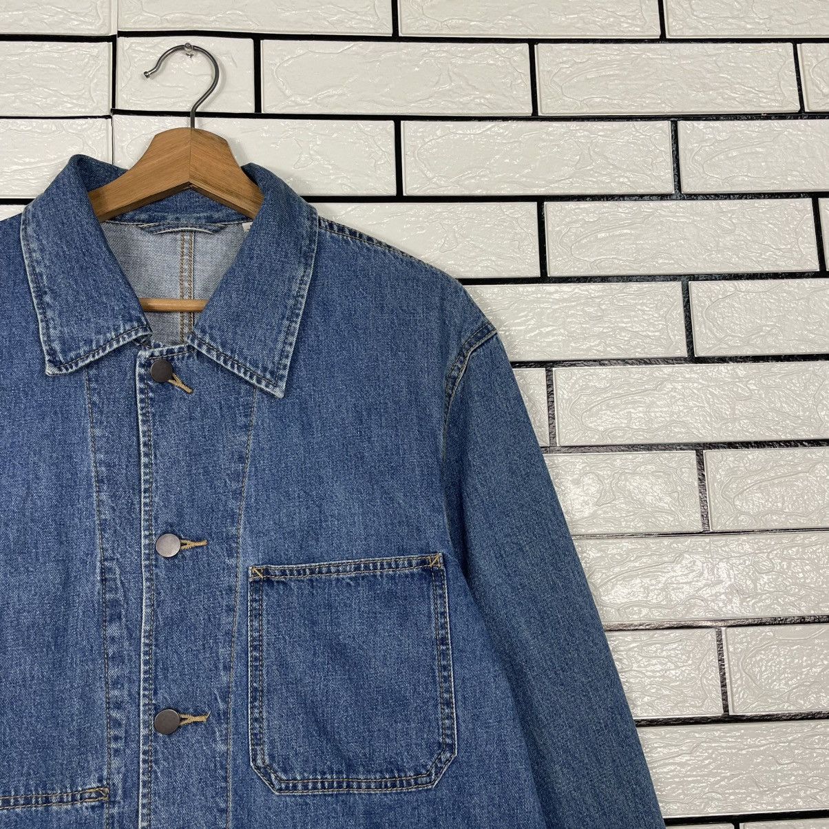 Lemaire × Uniqlo Uniqlo U Lemaire Denim Jacket Size US M / EU 48-50 / 2 - 5 Thumbnail