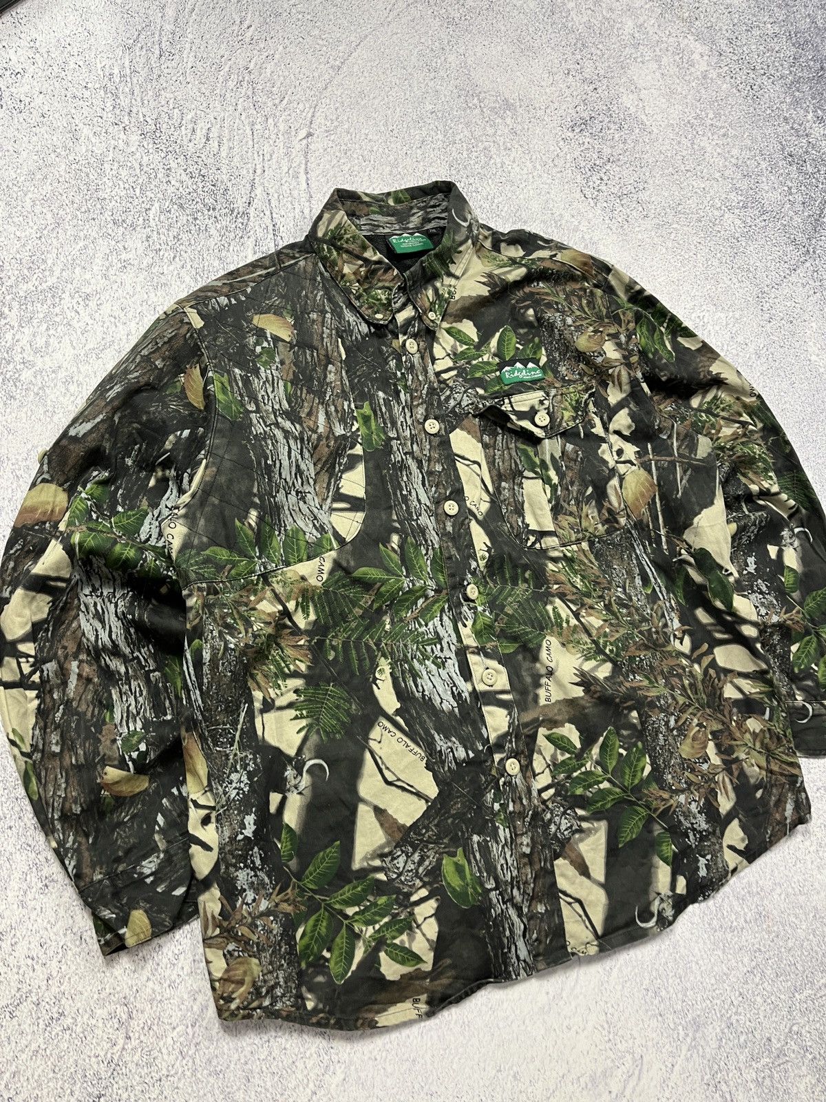 Mossy Oaks × Realtree × Vintage Ridgeline Of New Zealand Camo Crazy Real Tree Hunting Jacket Size US XXL / EU 58 / 5 - 6 Thumbnail