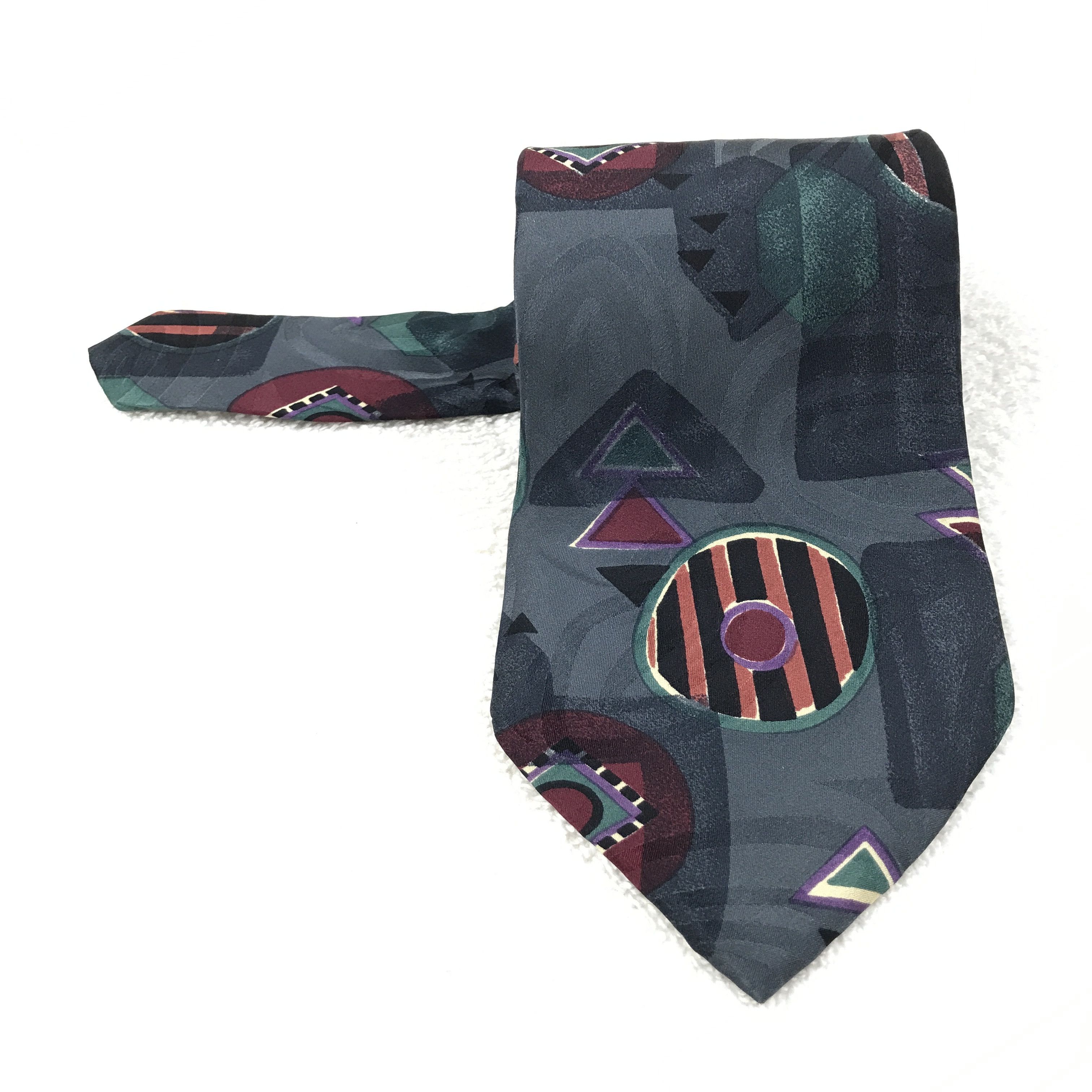 Bugatti × Designer × Vintage Vintage Bugatti Silk Necktie Size ONE SIZE - 1 Thumbnail