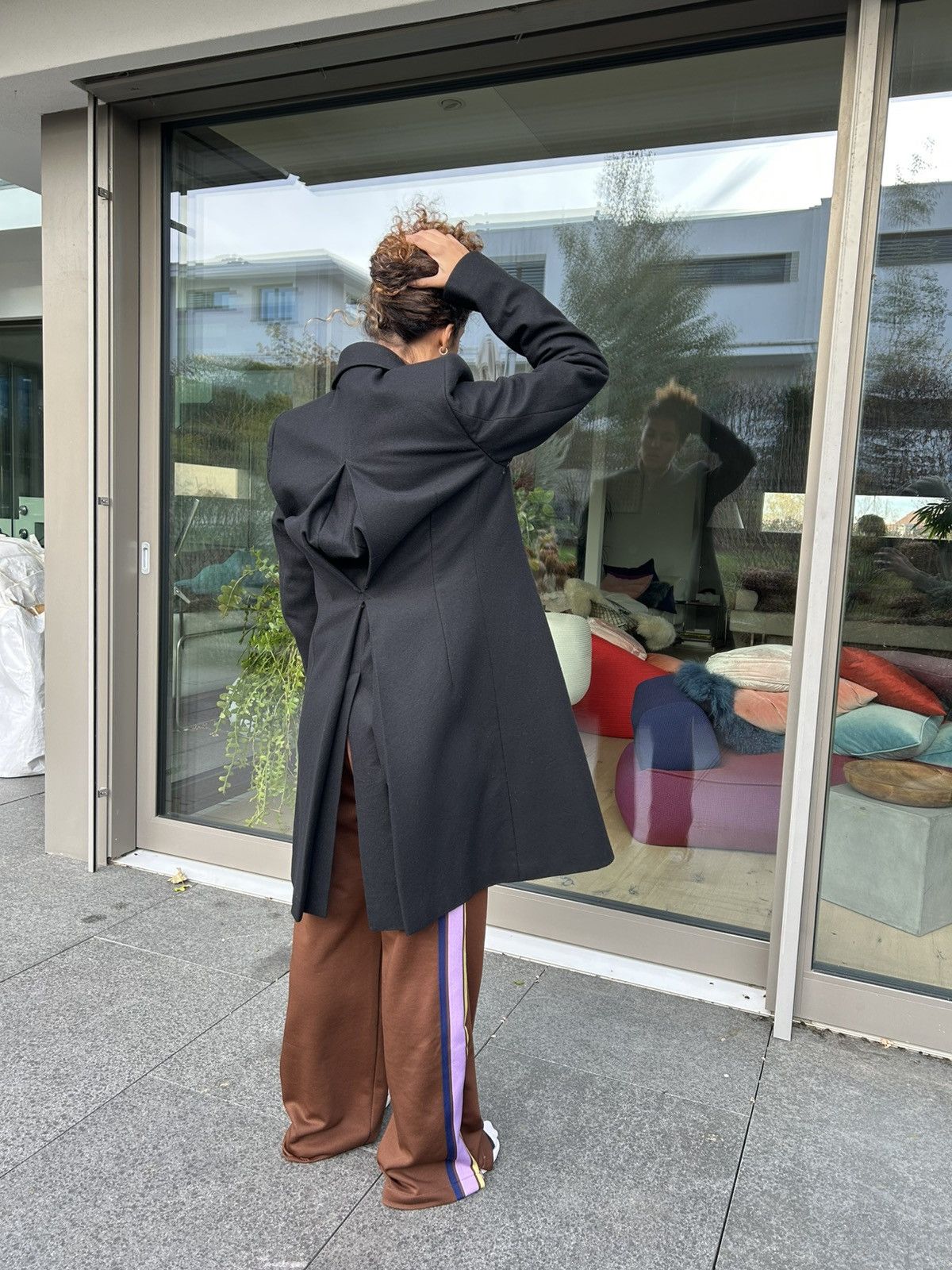 Rick Owens Rick Owens Virgin Wool Cashmere Trench Coat Size US L / EU 52-54 / 3 - 13 Thumbnail