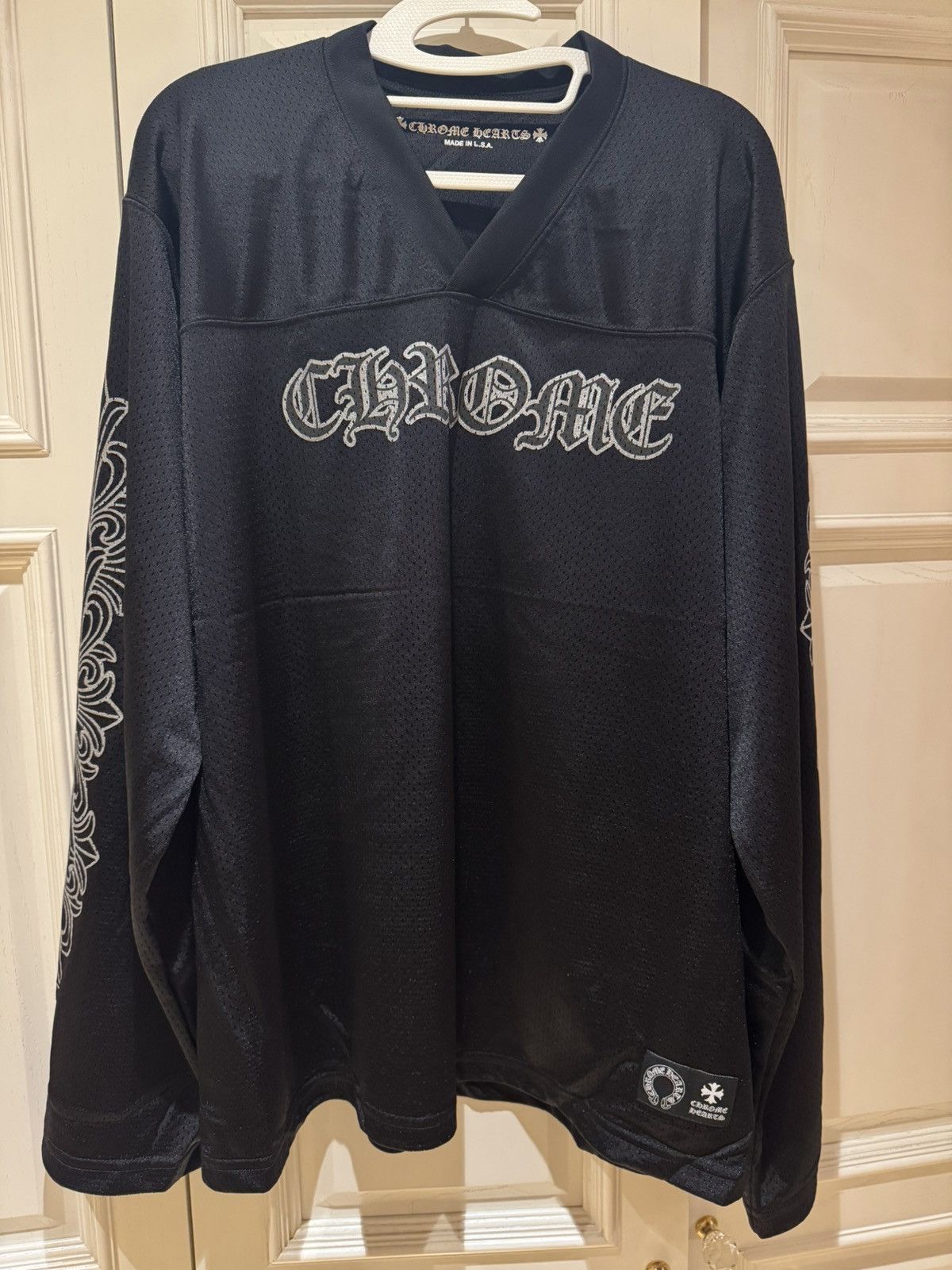 Chrome Hearts Stadium Mesh Long Sleeve Jersey Size US L / EU 52-54 / 3 - 1 Thumbnail