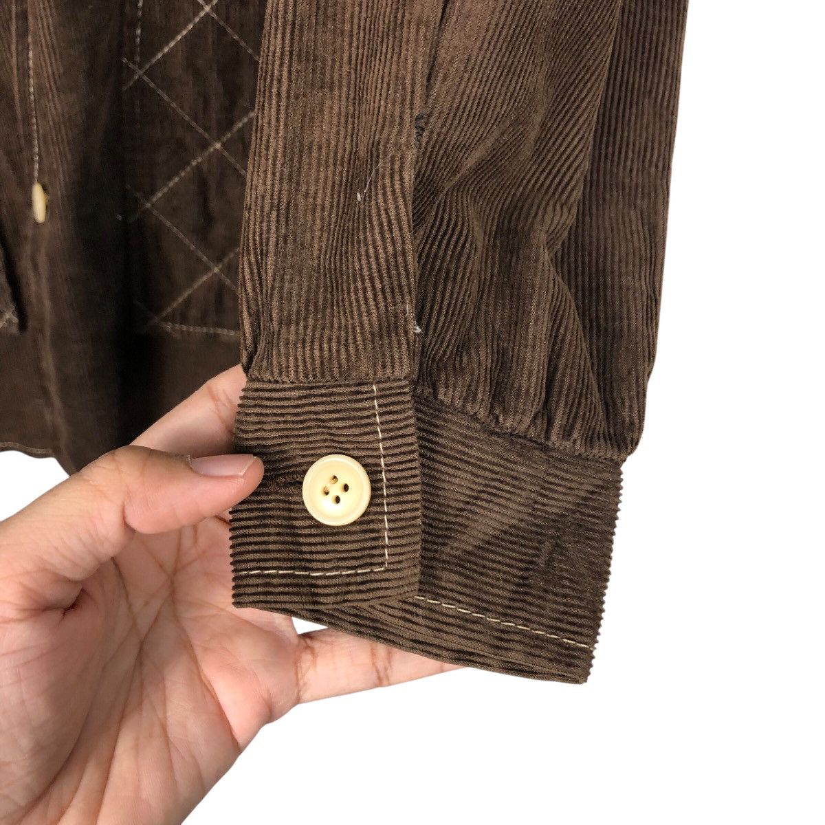 Designer × Japanese Brand × Vintage 📌Vintage Quilted Button Jacket Pia & Paula Made in Finland Size US M / EU 48-50 / 2 - 16 Thumbnail