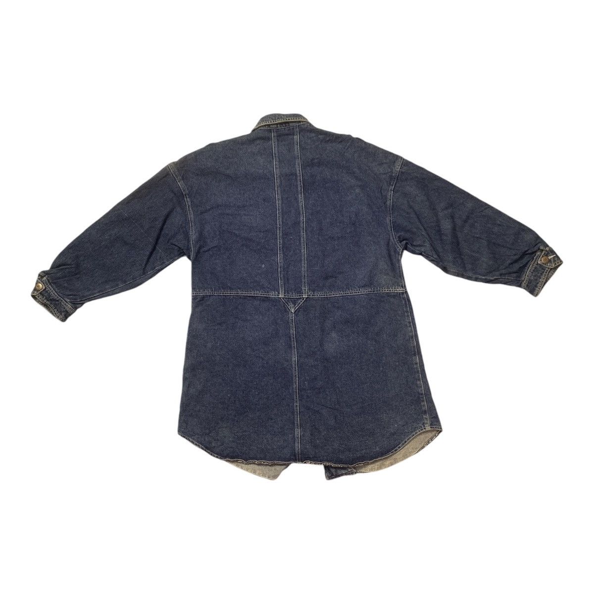 Japanese Brand Rare Design Fleet Street Denim Jackets Size M / US 6-8 / IT 42-44 - 2 Thumbnail
