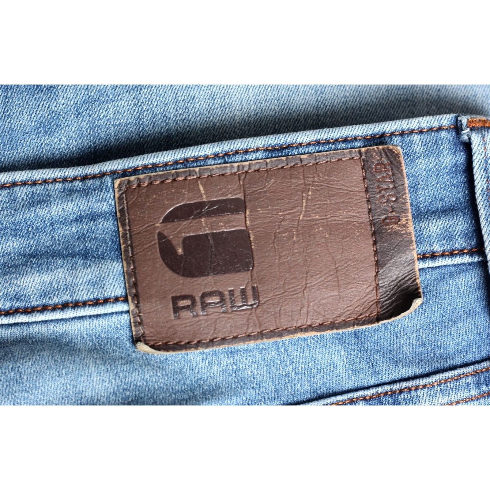 G-Star G-STAR 3301 DECONSTRUCTED SKINNY Stretch Jeans Men Size W33 L34 DZ8144 Jeans Size US 33 - 3 Thumbnail