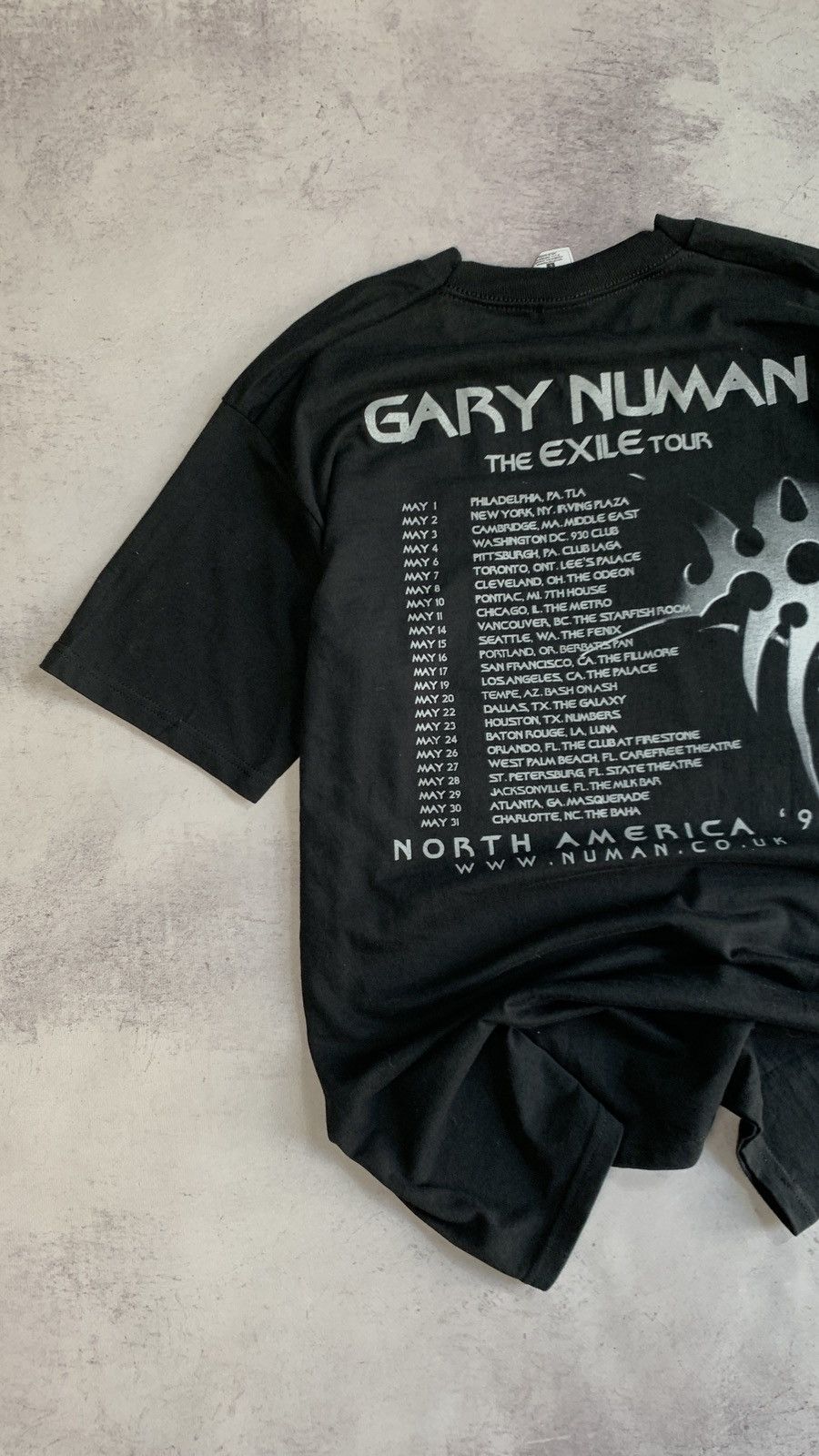 Band Tees × Vintage Vintage Gary Numan Exile 98 Tour T Shirt Size US L / EU 52-54 / 3 - 13 Thumbnail