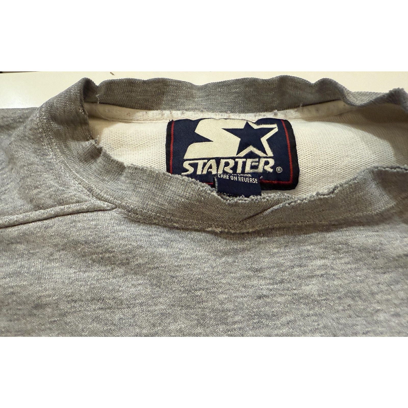 Starter Vintage 90s Starter Sweatshirt Mens 2XL Platinum Thrasher Size US XXL / EU 58 / 5 - 6 Thumbnail