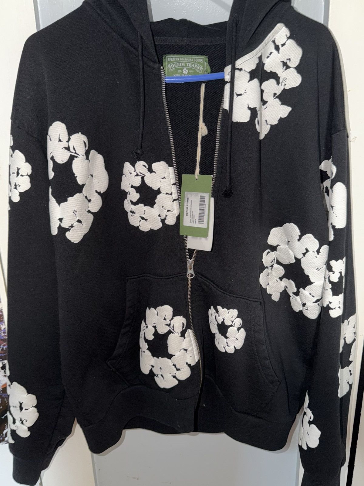 DENIM TEARS Denim tears cotton wreath zip up hoodie Size US M / EU 48-50 / 2 - 1 Thumbnail
