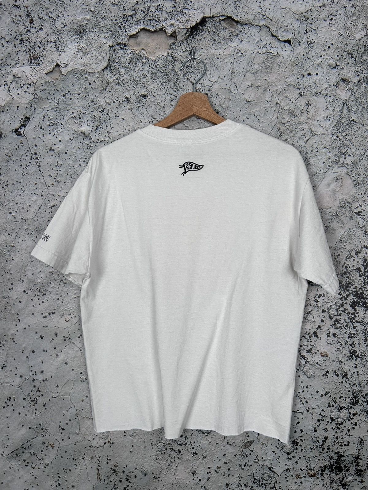 Vintage Cropped Tee Graphic Hall Of Fame Boxy in White, Men's — image 4 of 6