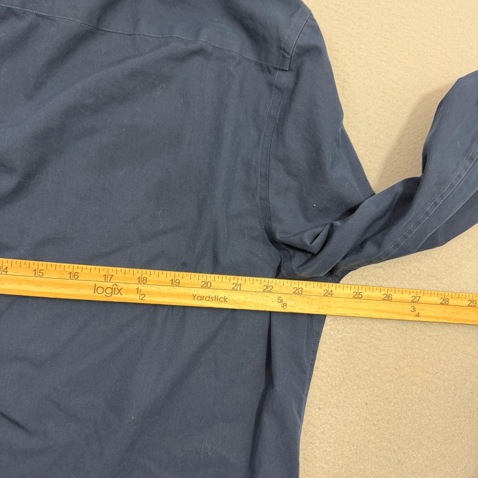 UNTUCKit Untuckit Shirt Mens Extra Large Blue Button Up Long Sleeve Size US XL / EU 56 / 4 - 8 Thumbnail