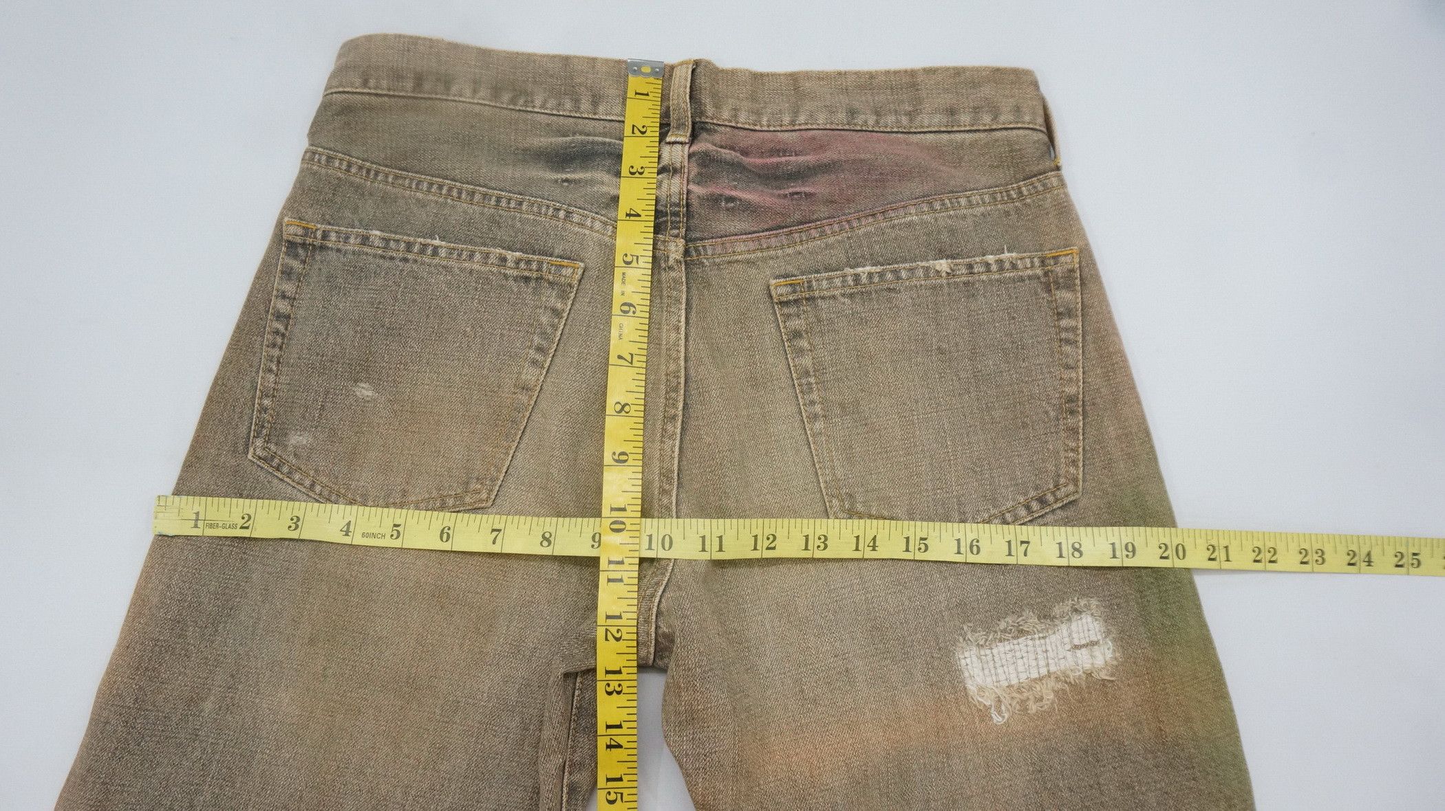 Takeo Kikuchi TAKEO KIKUCHI Distressed Vintage Jeans Size US 30 / EU 46 - 12 Thumbnail