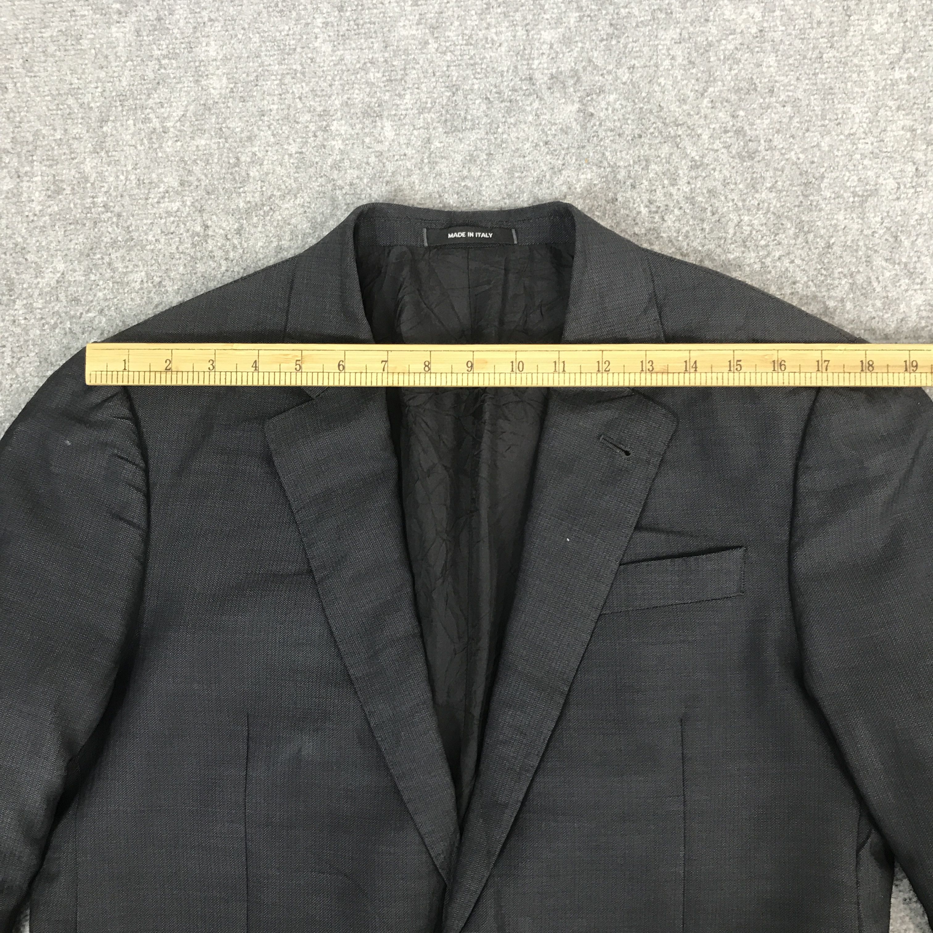 Giorgio Armani Giorgio Armani Blazer Balck Coat jacket Size US L / EU 52-54 / 3 - 5 Thumbnail