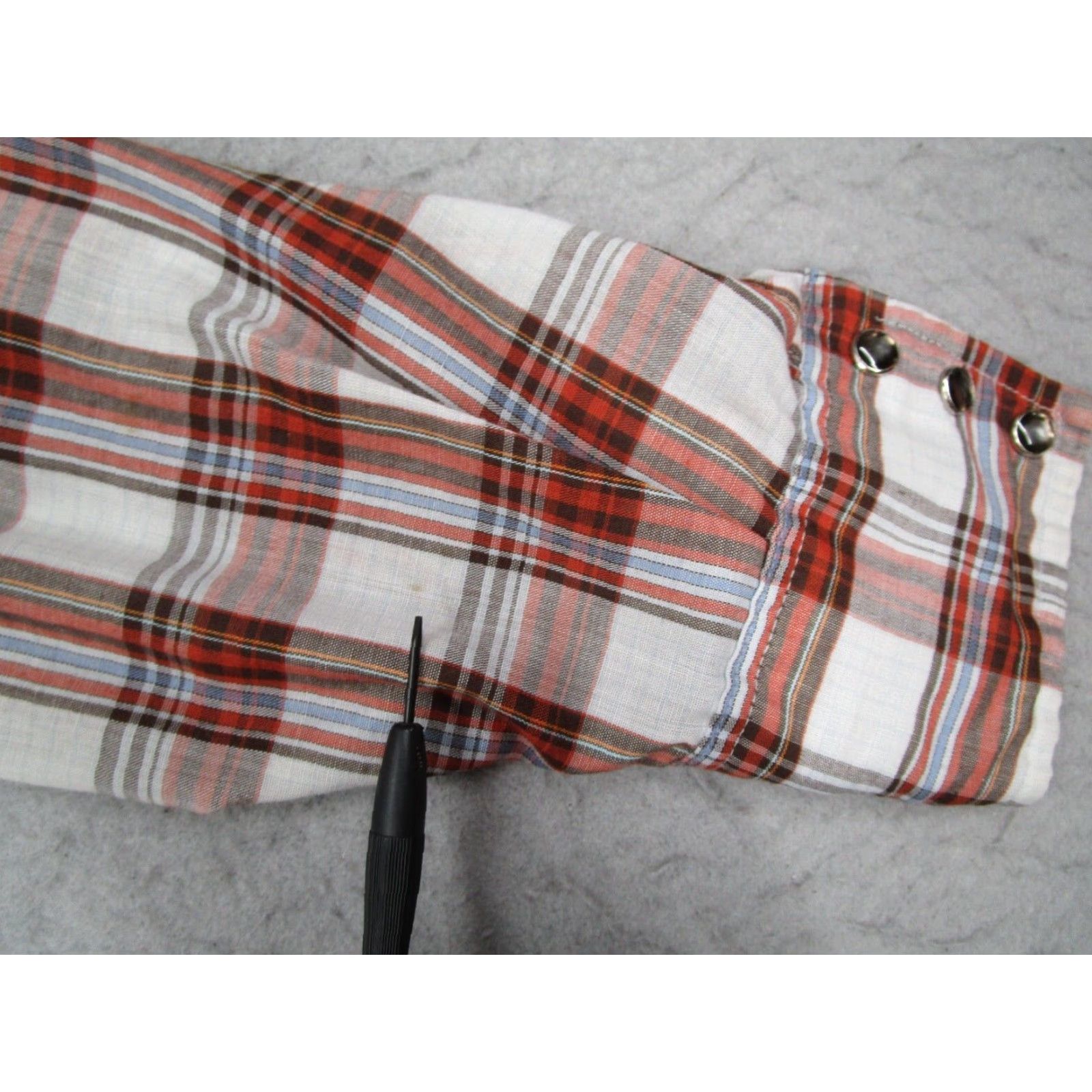 Vintage VINTAGE Maverick Western Shirt Mens Medium Red Check Long Sleeve Button Up Snap Closure Made in USA Size US M / EU 48-50 / 2 - 5 Thumbnail