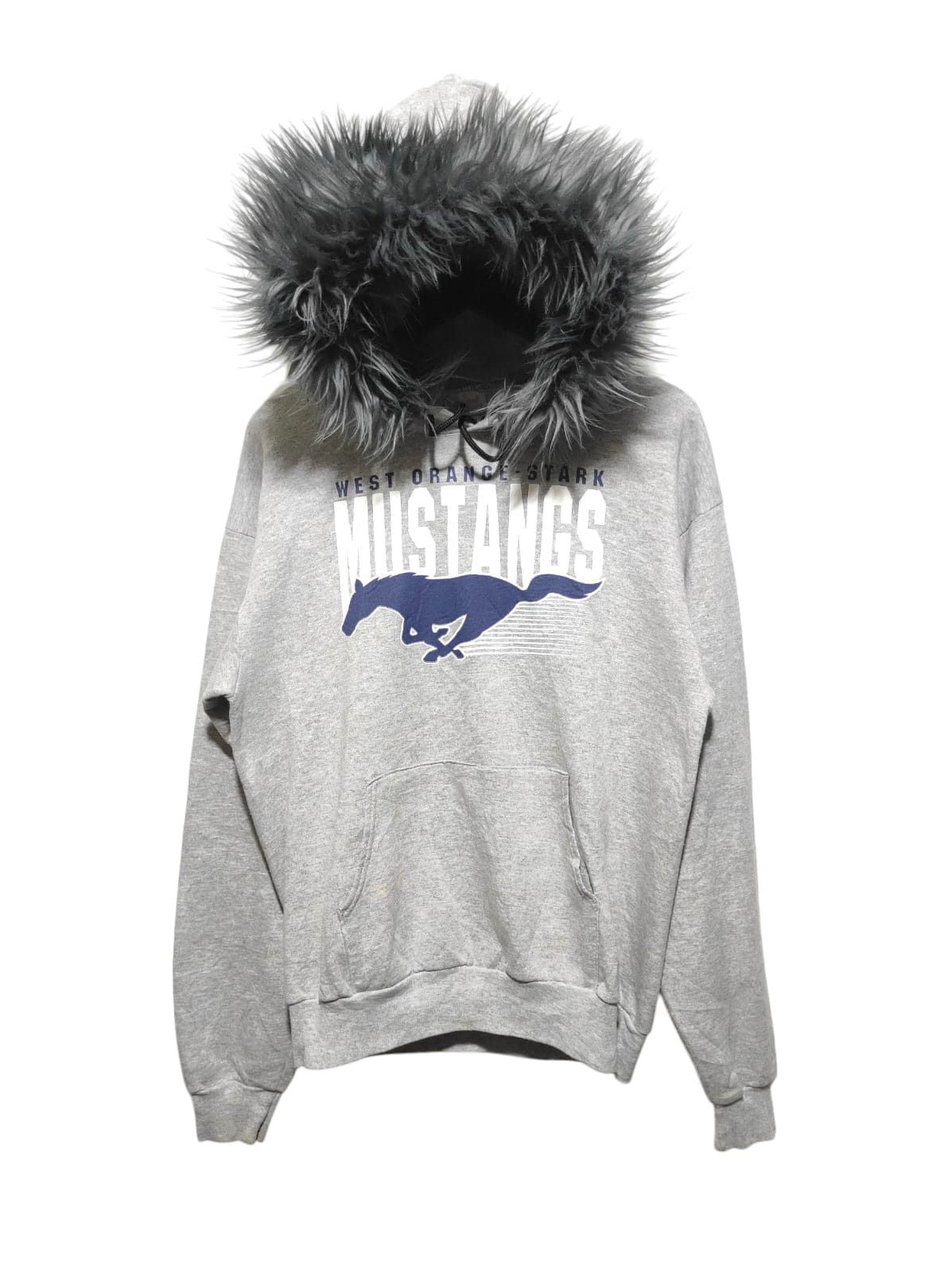 Vintage Vintage Mustang fur hoodie Size US M / EU 48-50 / 2 - 1 Thumbnail