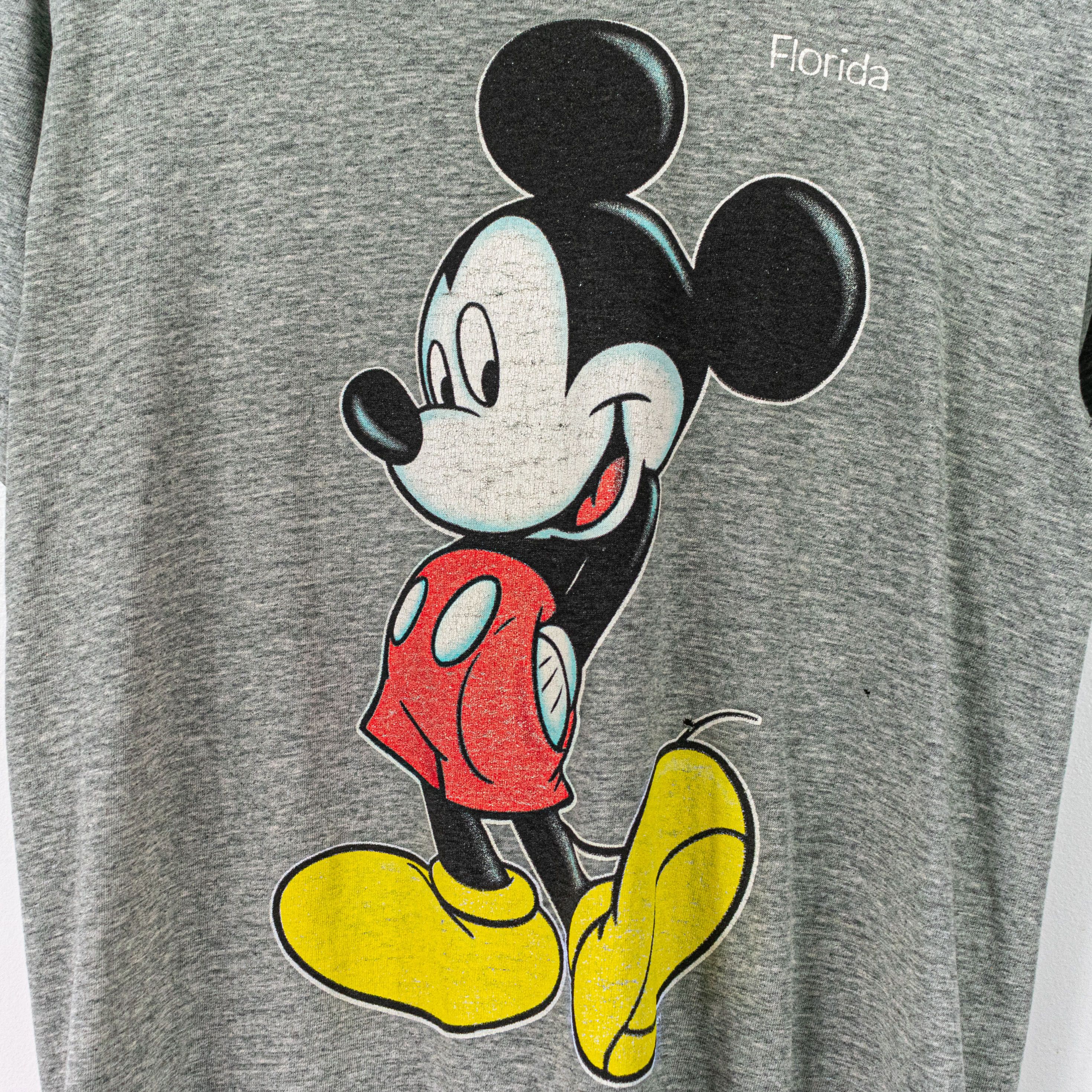 Disney Y2K Sherry's Best Mickey Mouse Florida Distressed T-Shirt Size US S / EU 44-46 / 1 - 3 Thumbnail