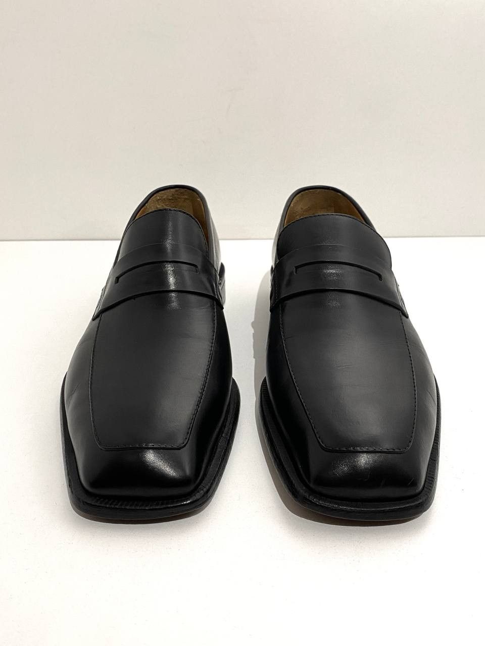 Louis Vuitton Louis Vuitton LV Black Leather Classic Loafer Dress Shoes Size US 9.5 / EU 42-43 - 12 Thumbnail