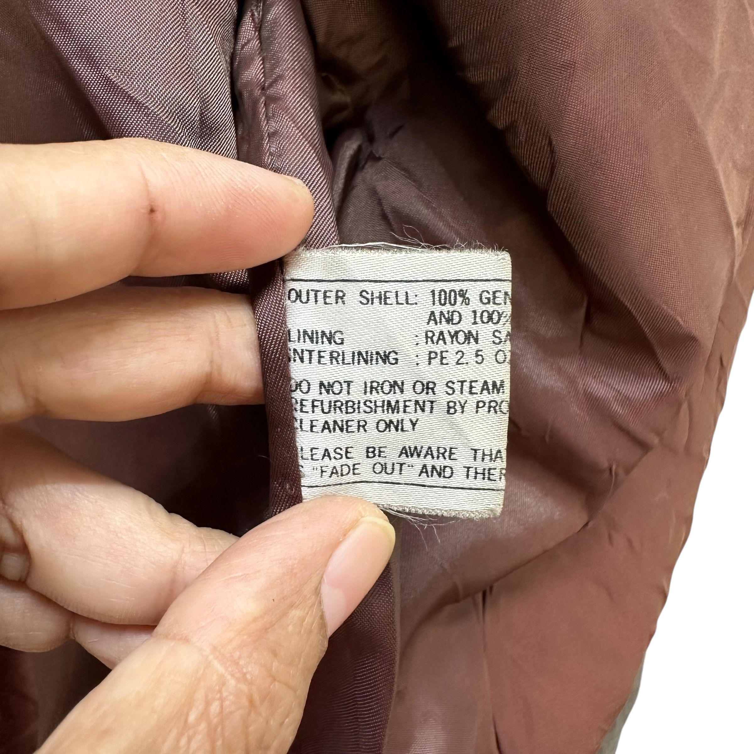 Genuine Leather Vintage 80’s Genuine Leather PRIVATE Vest Jacket #A71-1719 Size US L / EU 52-54 / 3 - 13 Thumbnail