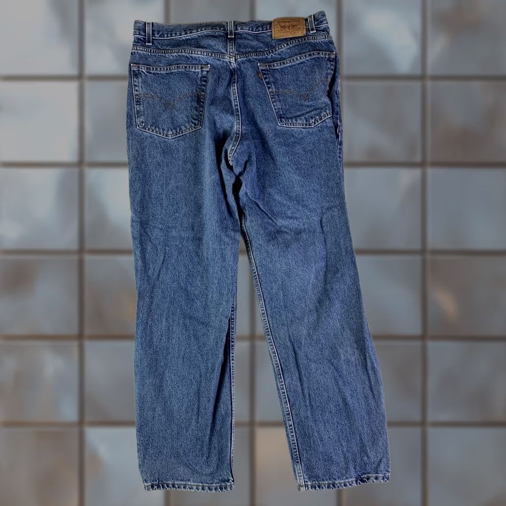 Levi's VTG Y2K Levi’s Relaxed Straight Leg Jeans Blue Made in Mexico 40x32 38x32 Size US 38 / EU 54 - 1 Thumbnail
