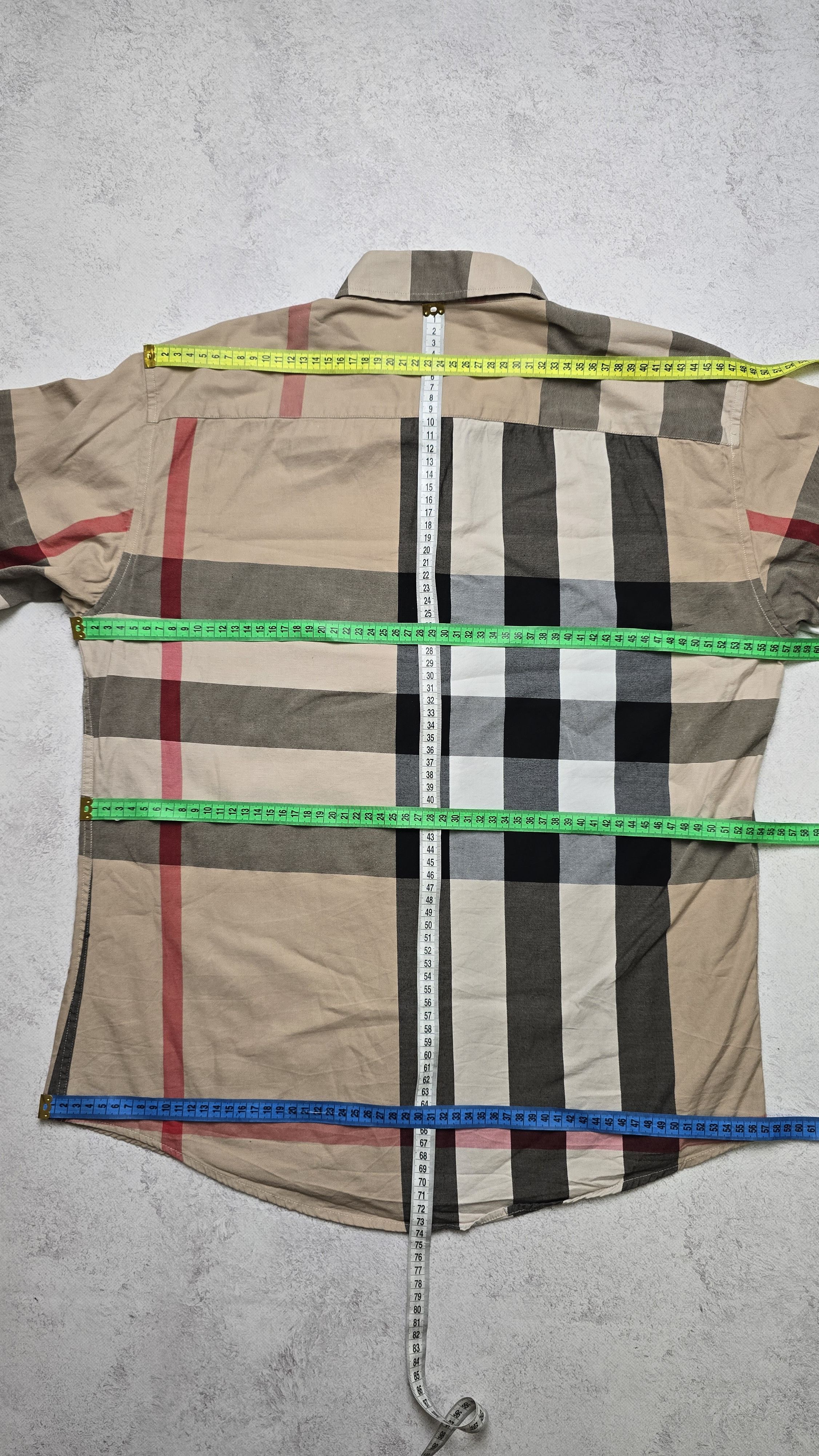 Burberry Burberry Nova Check Shirt Button Down Designer Luxury Size US XL / EU 56 / 4 - 3 Thumbnail