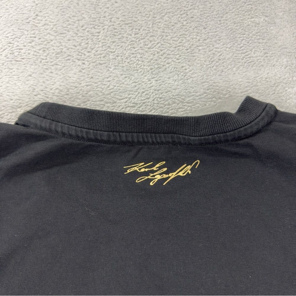 Karl Lagerfeld Karl Lagerfeld Paris Long Sleeve Black Shirt Women's Size X Size XL / US 12-14 / IT 48-50 - 5 Thumbnail