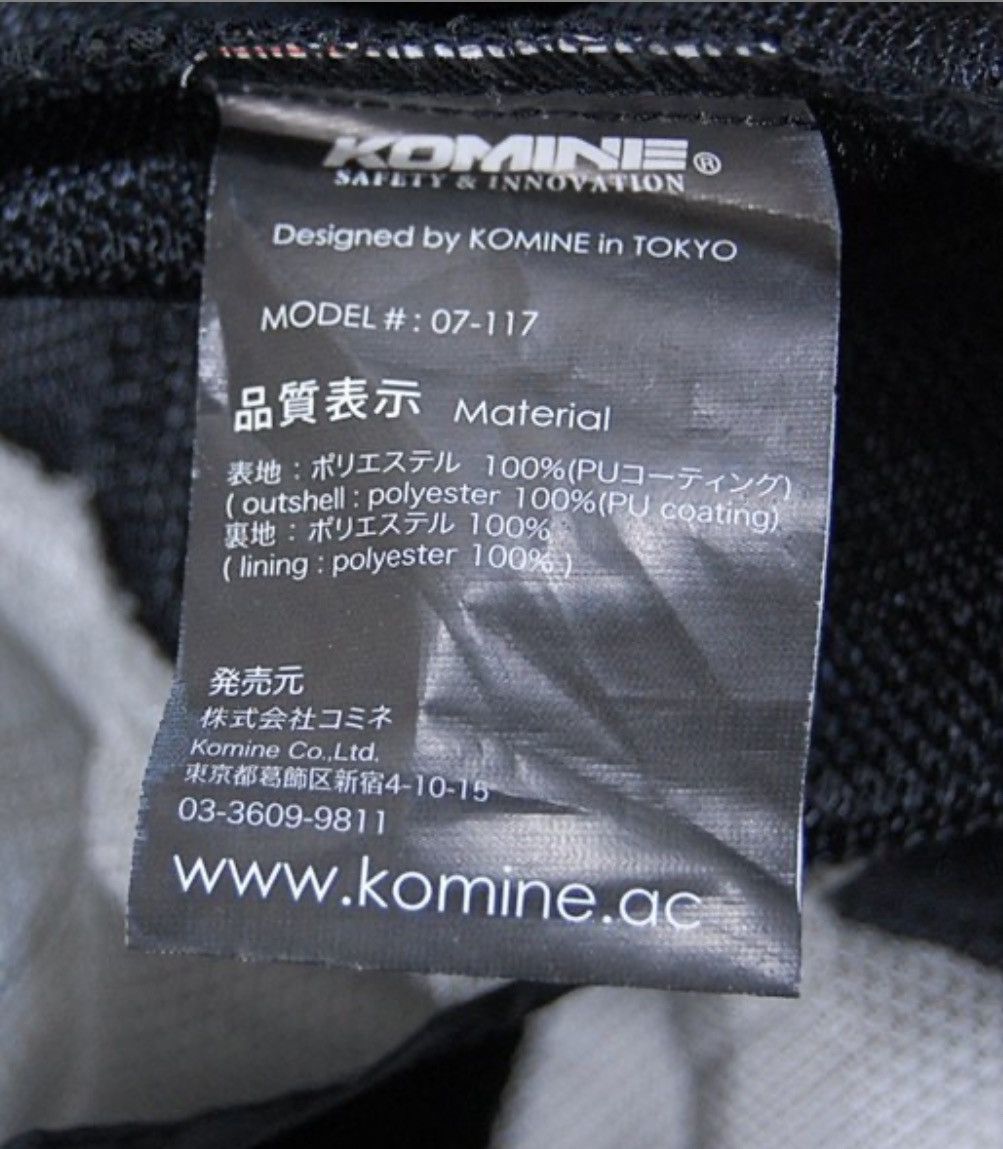 Japanese Brand Rider Jacket KOMINE mesh NK4902175 bike jacket Size US M / EU 48-50 / 2 - 5 Thumbnail