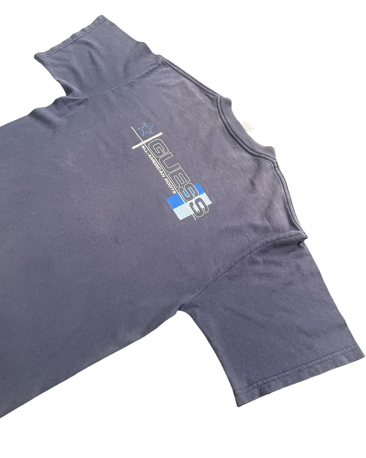 Guess × Vintage Vintage Guess Faded Wash Tshirt Size US L / EU 52-54 / 3 - 7 Thumbnail