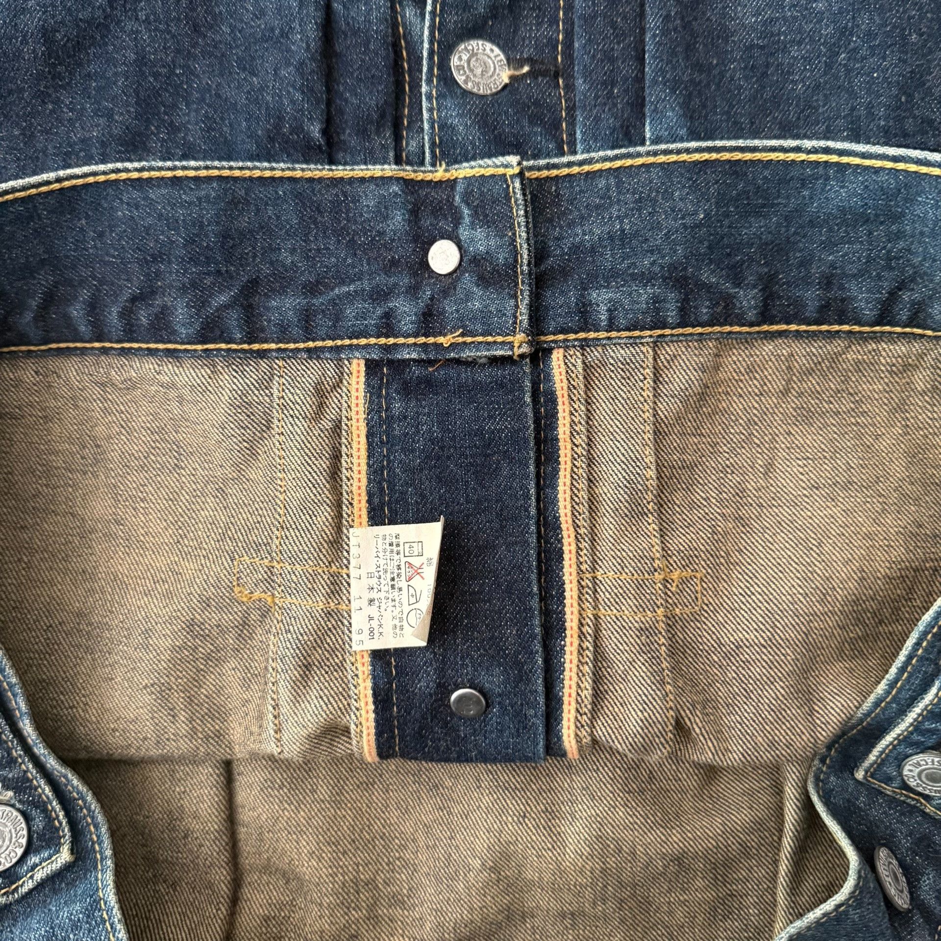 Levi's Vintage Clothing Levi's LVC 507XX J02 Denim Jacket Size US XXS / EU 40 - 7 Thumbnail