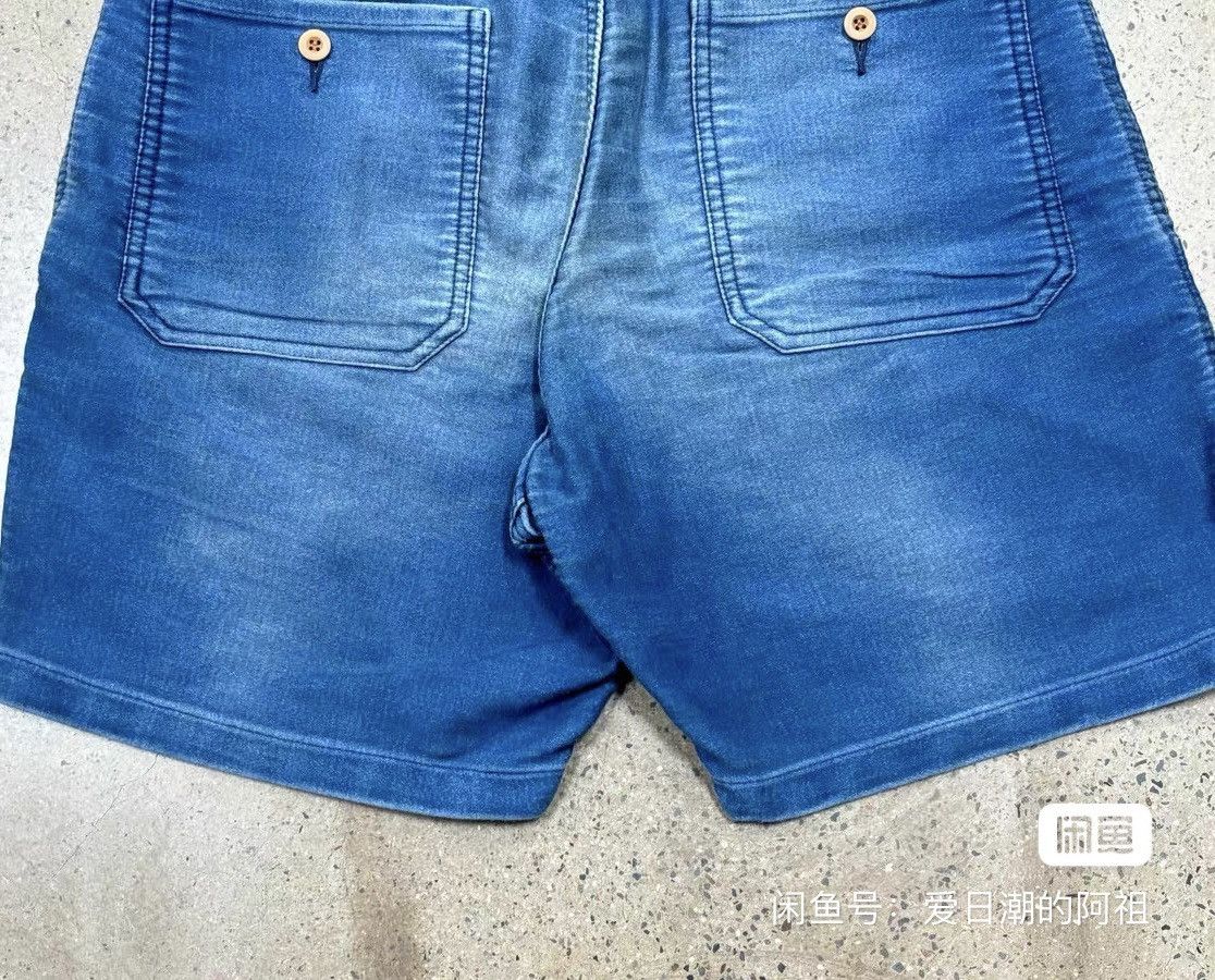 Visvim Visvim Pastoral Short（Dmgd Moleskin），size2 indigo Size US 34 / EU 50 - 7 Thumbnail