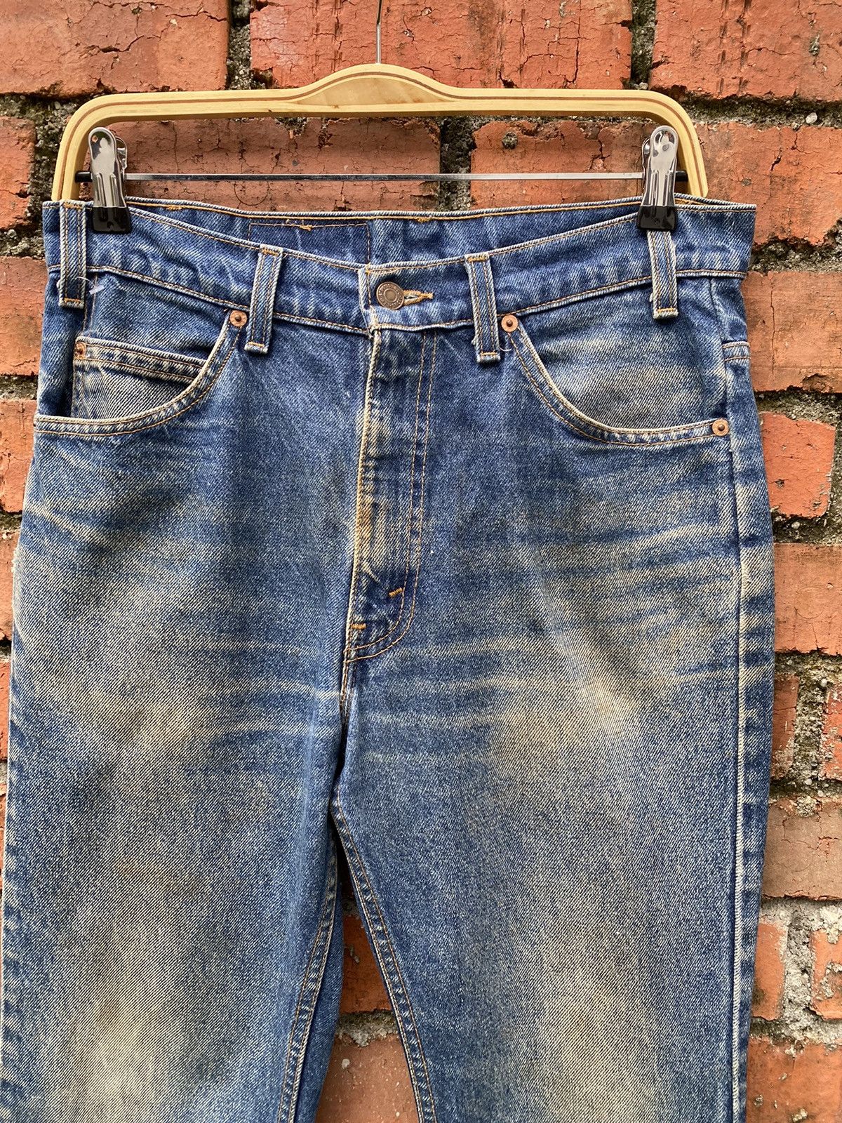 Levi's × Levi's Vintage Clothing × Vintage W32x29.5 Vintage levi's 517 flare bootcut orange tab Size US 32 / EU 48 - 3 Thumbnail