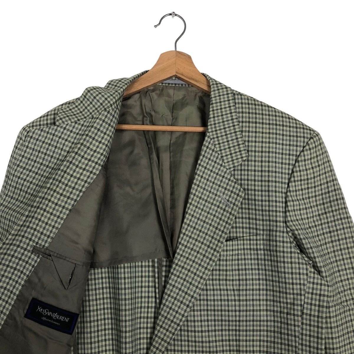 Yves Saint Laurent 🔥90s Vintage Double Breast Casual Jacket Yves Saint Laurent Size US M / EU 48-50 / 2 - 10 Thumbnail