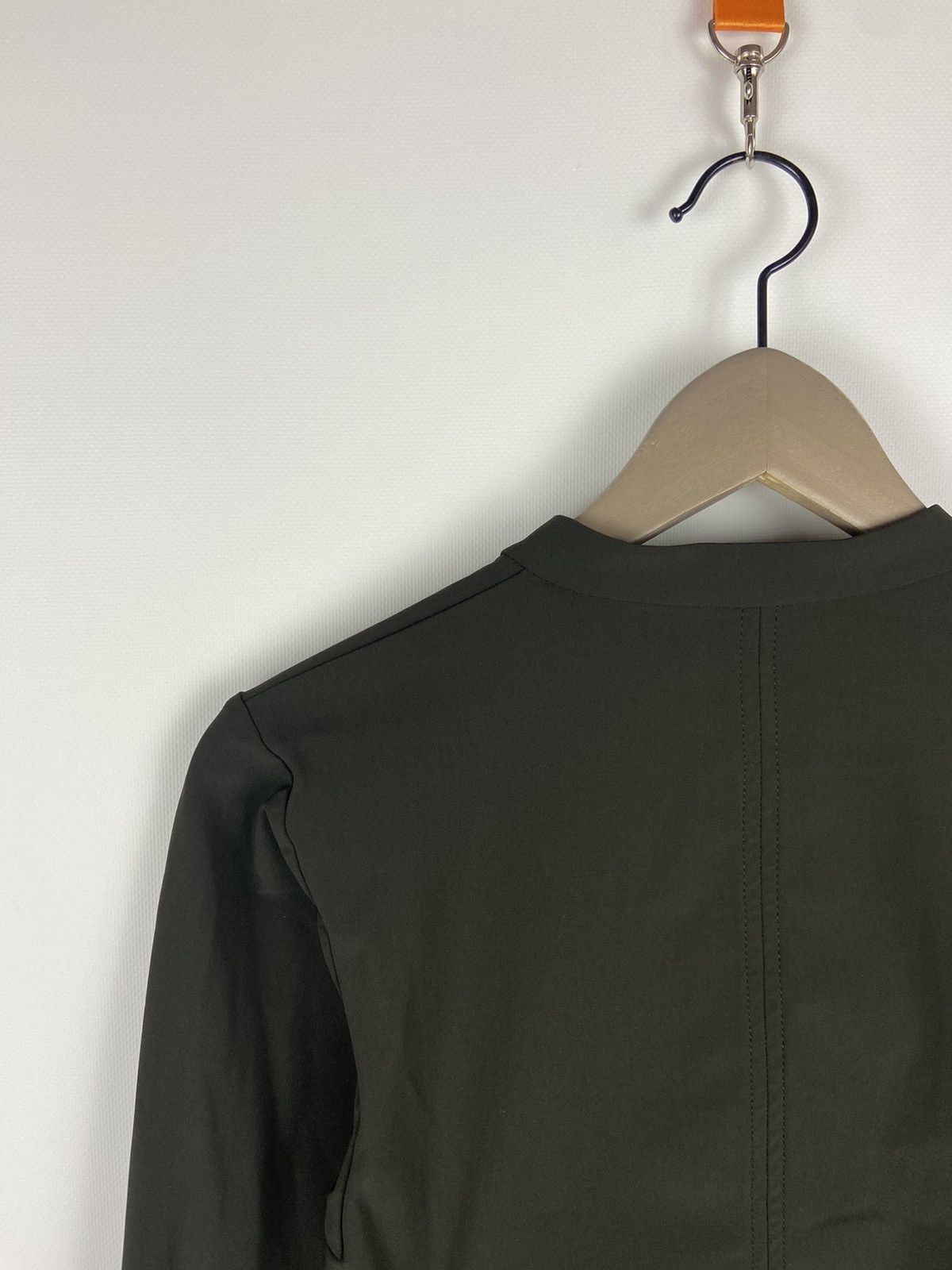 Designer × Marithe + Francois Girbaud Marithe Francois Girbaund Avant-Garde Khaki Zip Jacket Size M / US 6-8 / IT 42-44 - 15 Thumbnail