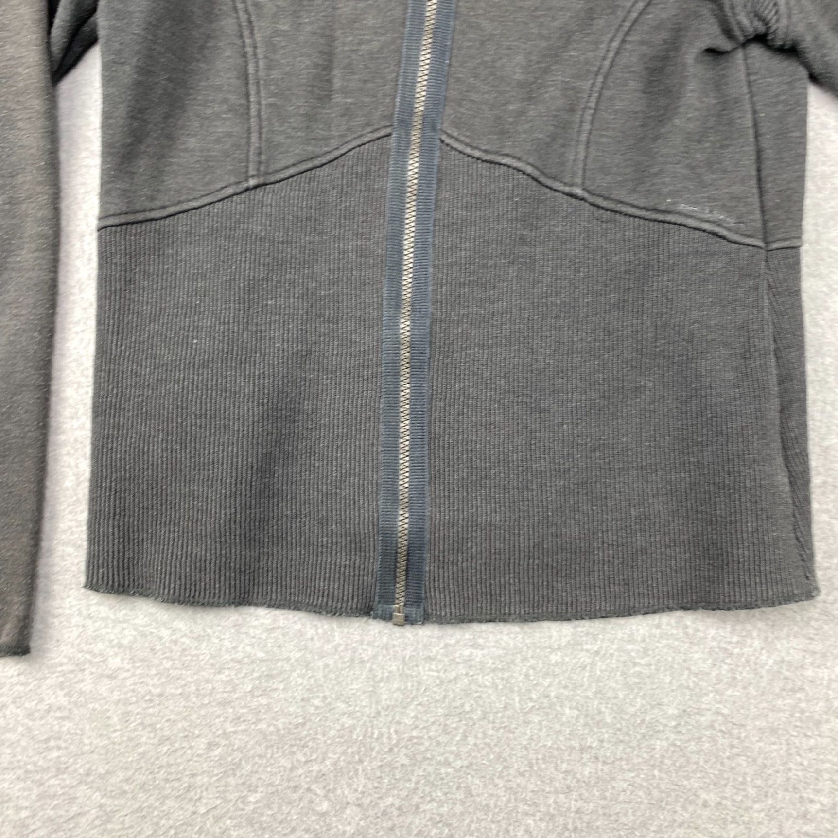 Vintage Columbia Sweater Womens Large L Gray Full Zip Knit High Neck Size L / US 10 / IT 46 - 3 Thumbnail