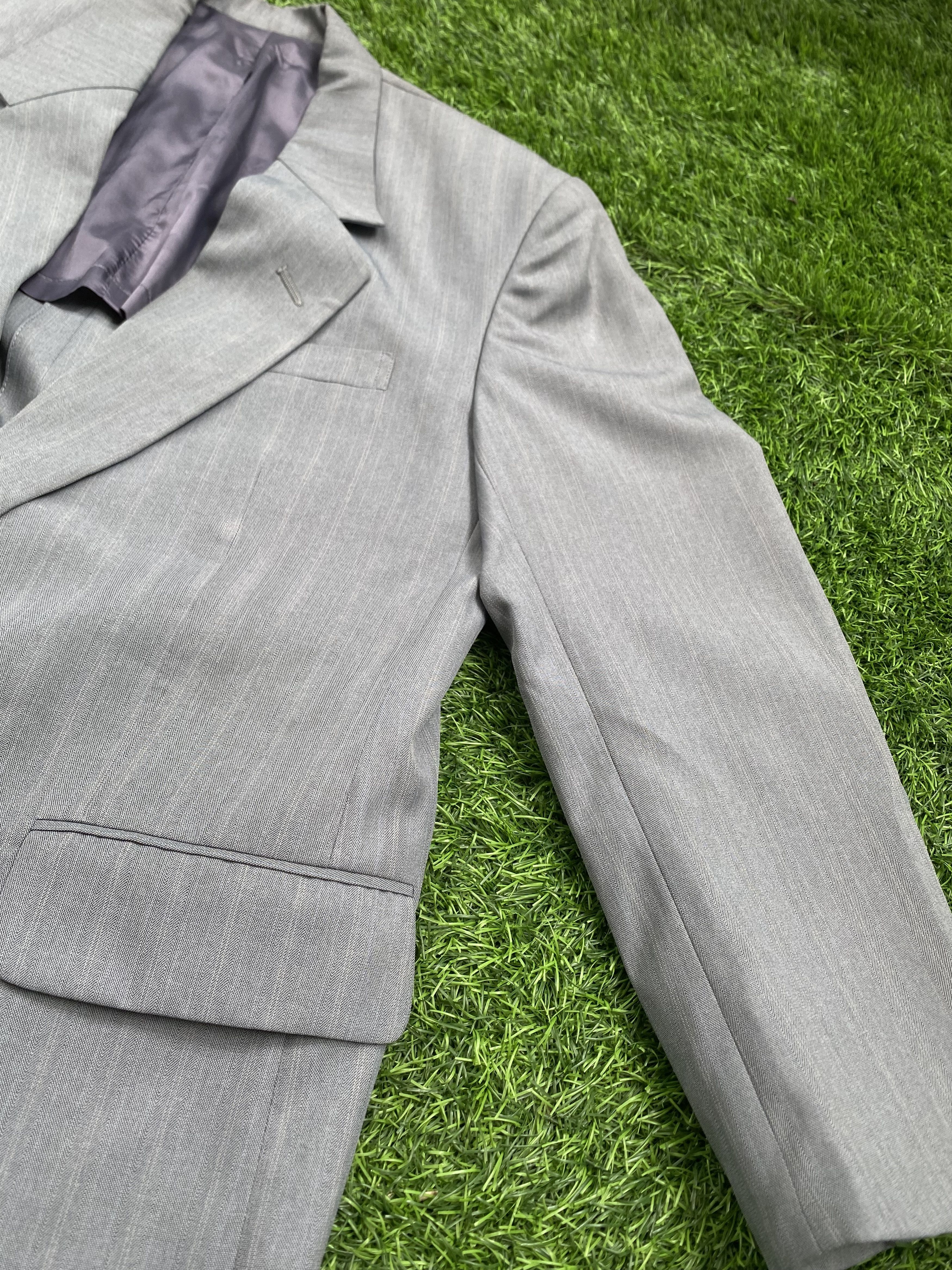 Balenciaga × Vintage Vintage Balenciaga Stripped Blazer Size 38R - 5 Thumbnail