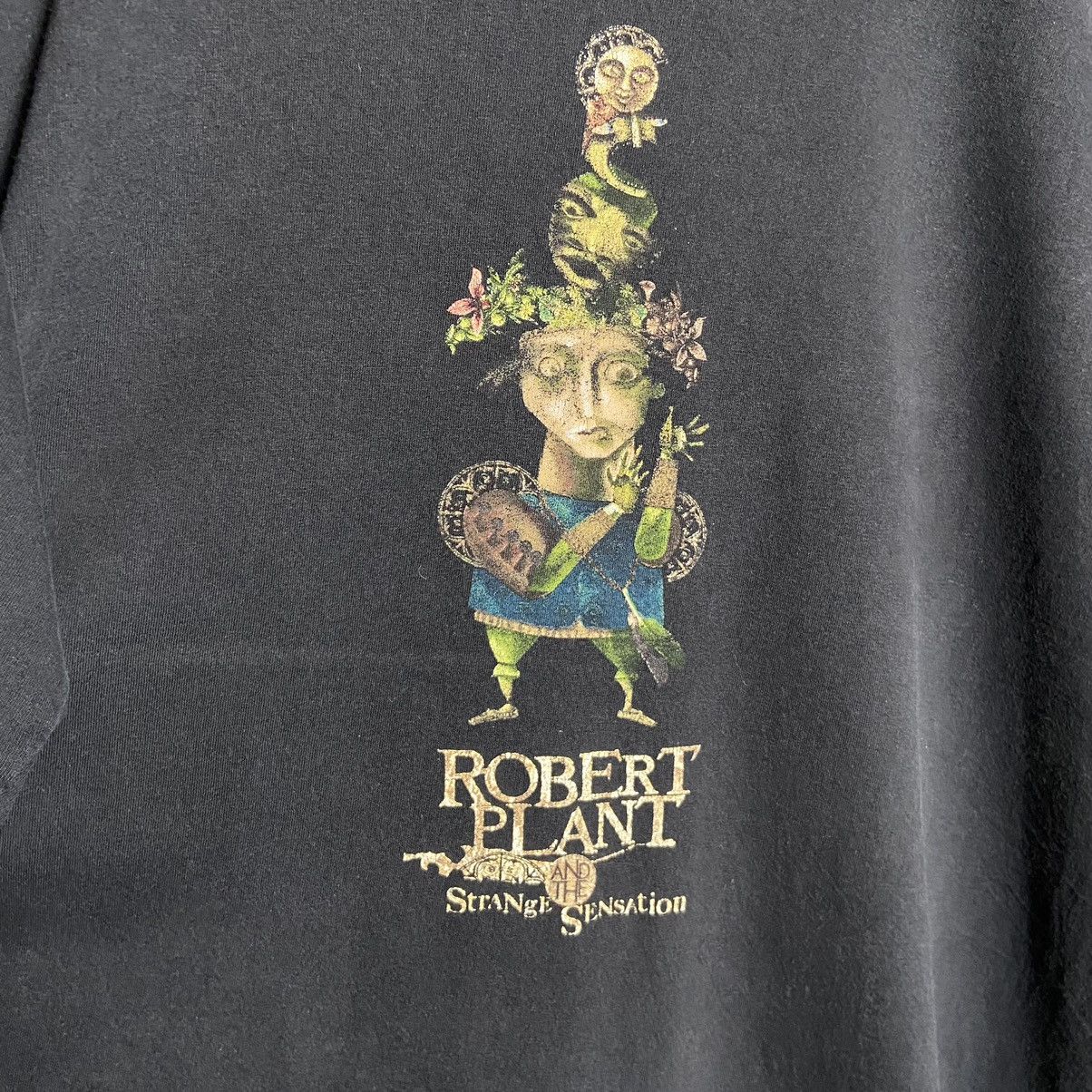 Band Tees × Vintage Vintage Robert Plant Band Tee / Jimmy Page Size US XL / EU 56 / 4 - 2 Thumbnail