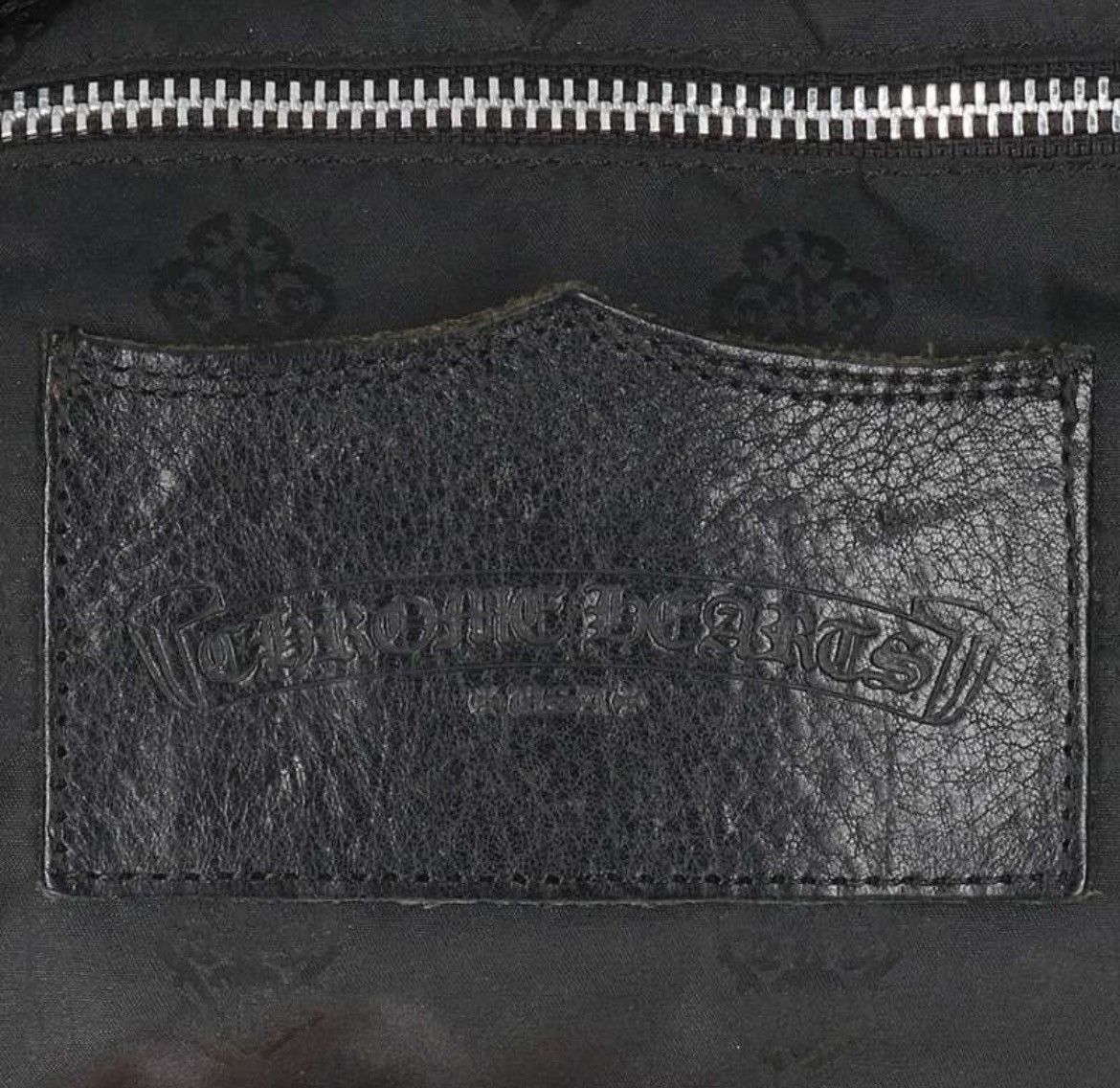 Chrome Hearts Chrome Hearts FS Tote Leather Bag Cross Patch Size ONE SIZE - 5 Thumbnail