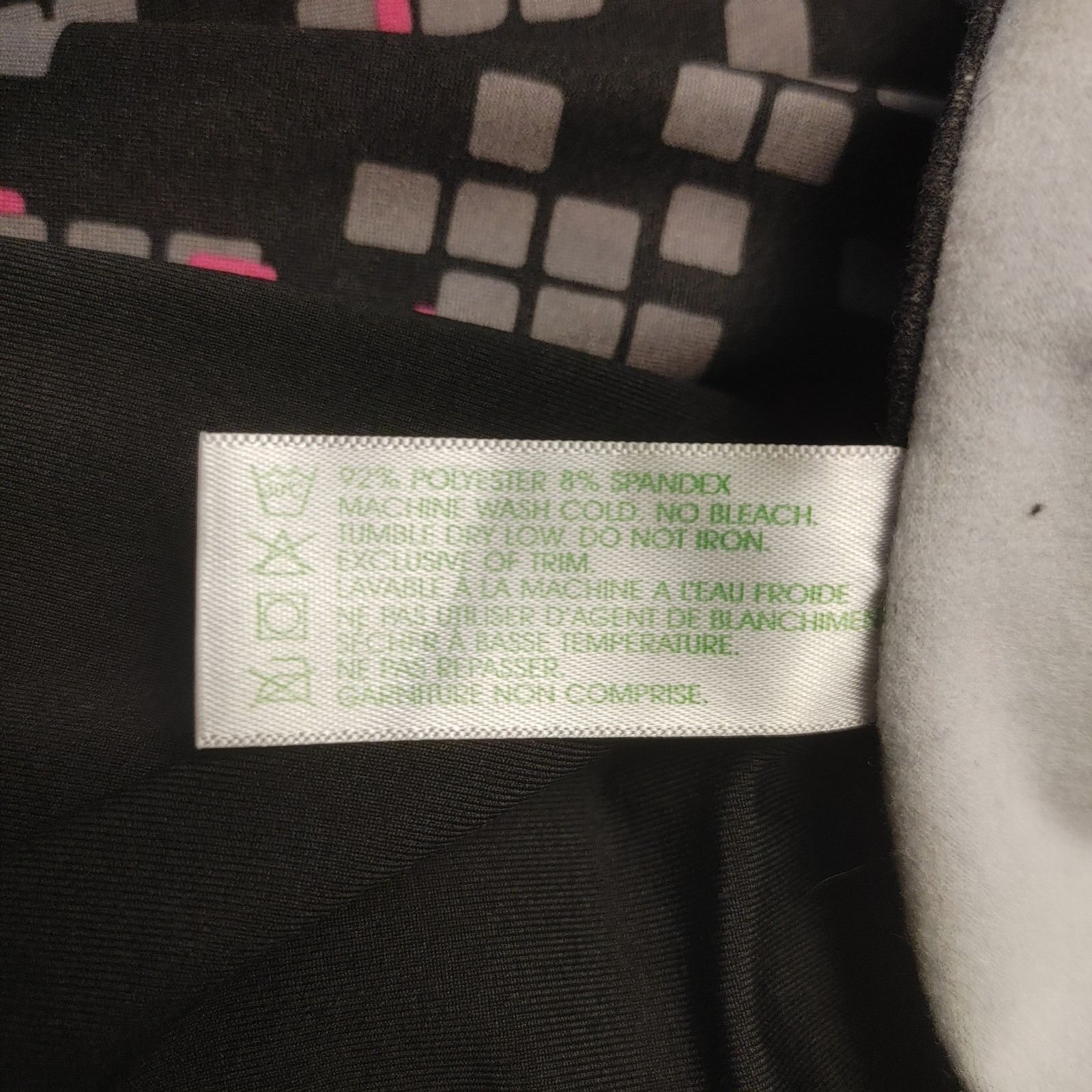 Other Bula Vail Womens LG Gray/Black/Pink Checker Full Zip Shacket Size L / US 10 / IT 46 - 5 Thumbnail