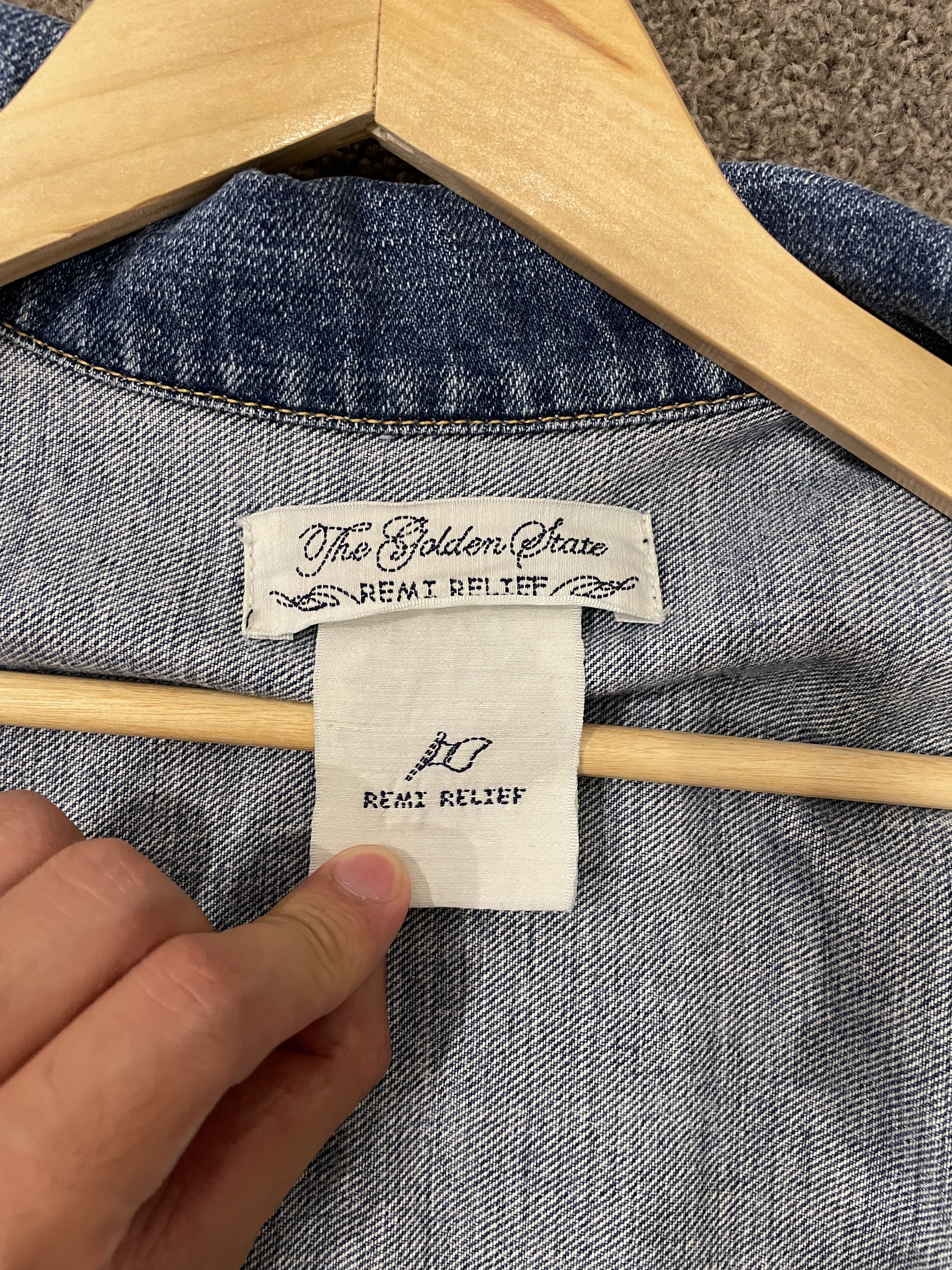 Remi Relief REMI RELIEF - DENIM 1st JK -WW2 MODEL - RN27353045 Size US M / EU 48-50 / 2 - 3 Thumbnail