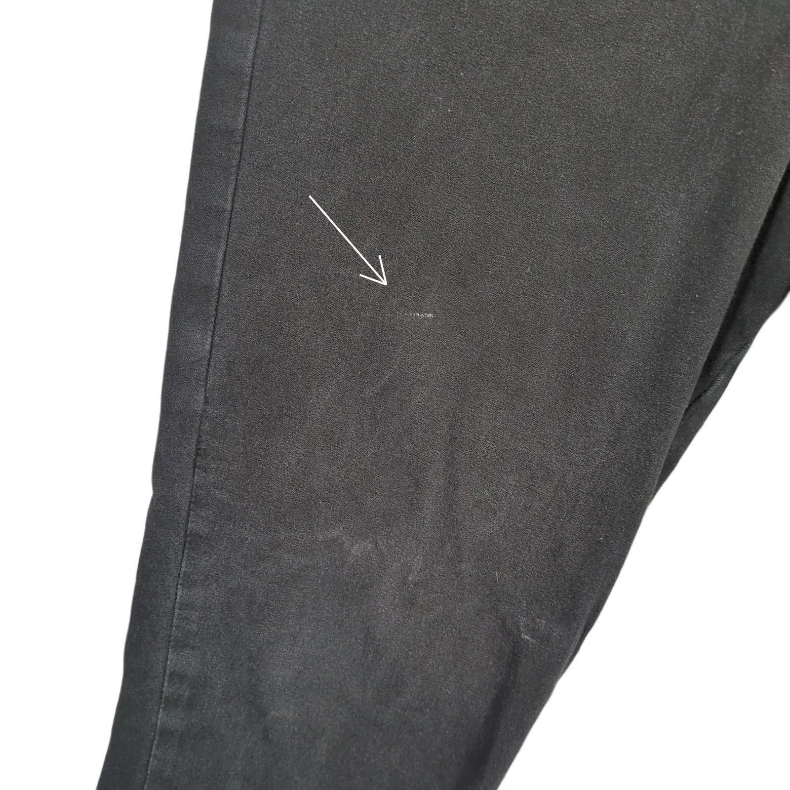 Michael Kors Michael Kors Women's 8 Gold Zippers Black Stretch Crop Jeans Size 30" / US 8 / IT 44 - 5 Thumbnail