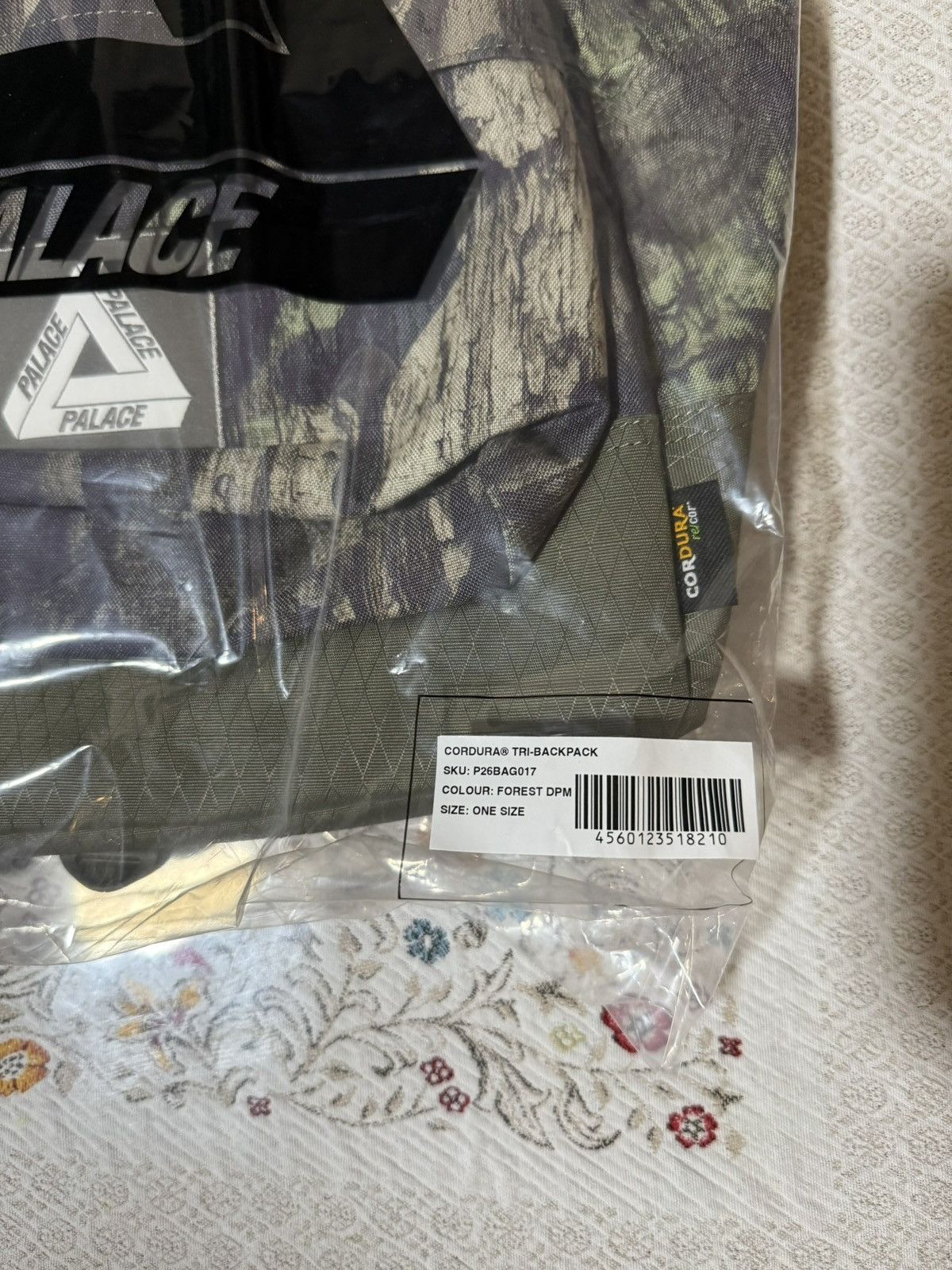 Palace PALACE CORDURA TRI-BACKPACK Camo Forest DPM Graphic Print Size ONE SIZE - 10 Thumbnail