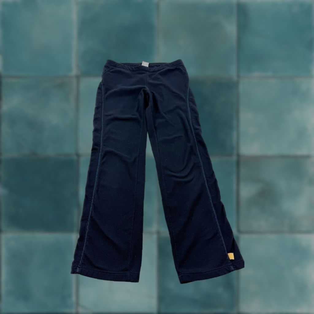 Nike Nike Women's Medium Blue Fleece Pants Elastic Waist Straight Leg Outdoor Activewear Size 32" / US 10 / IT 46 - 1 Thumbnail