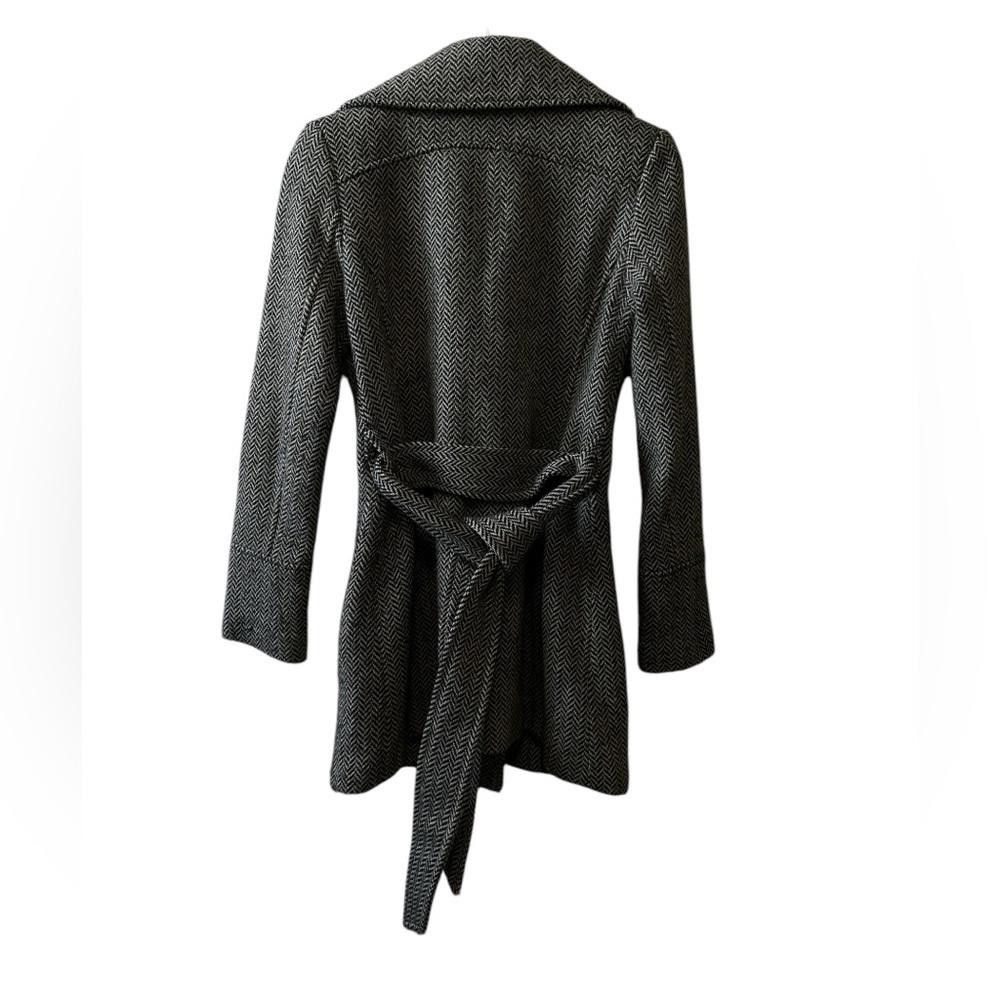 Designer Seduction Women's Herringbone Double-Breasted Coat Size S / US 4 / IT 40 - 4 Thumbnail