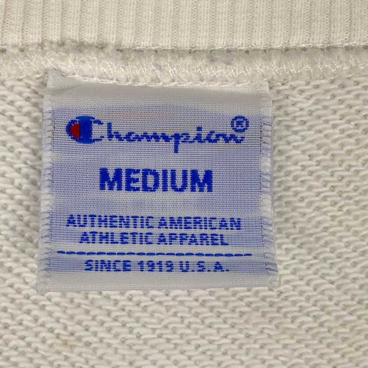Other Vintage 90s Champion Crewneck Sweatshirt Big Logo White Size US M / EU 48-50 / 2 - 6 Thumbnail