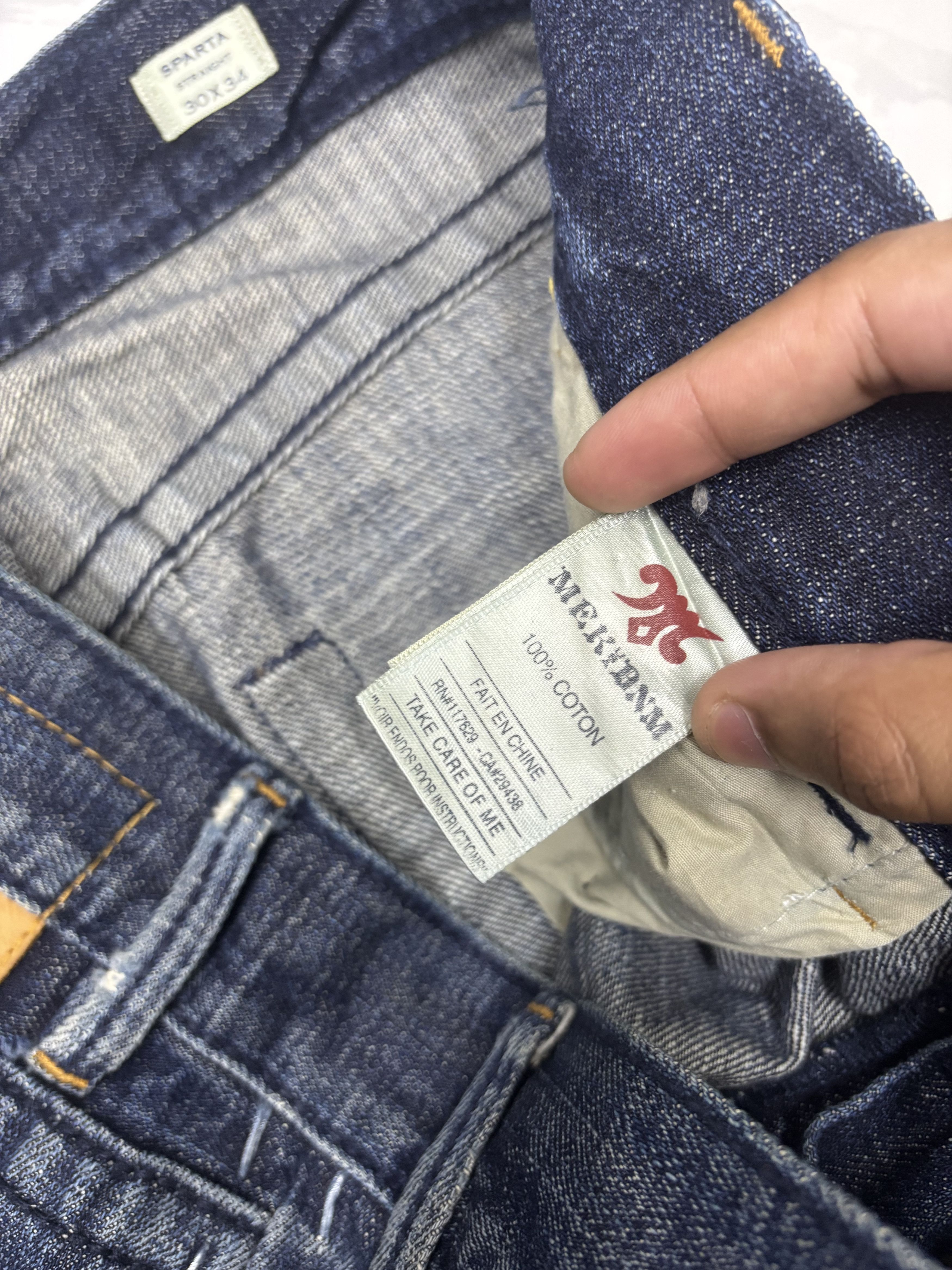 If Six Was Nine VINTAGE MEK DENIM SELVEDGE JEANS DENIM IF SIX WAS NINE Size US 34 / EU 50 - 15 Thumbnail