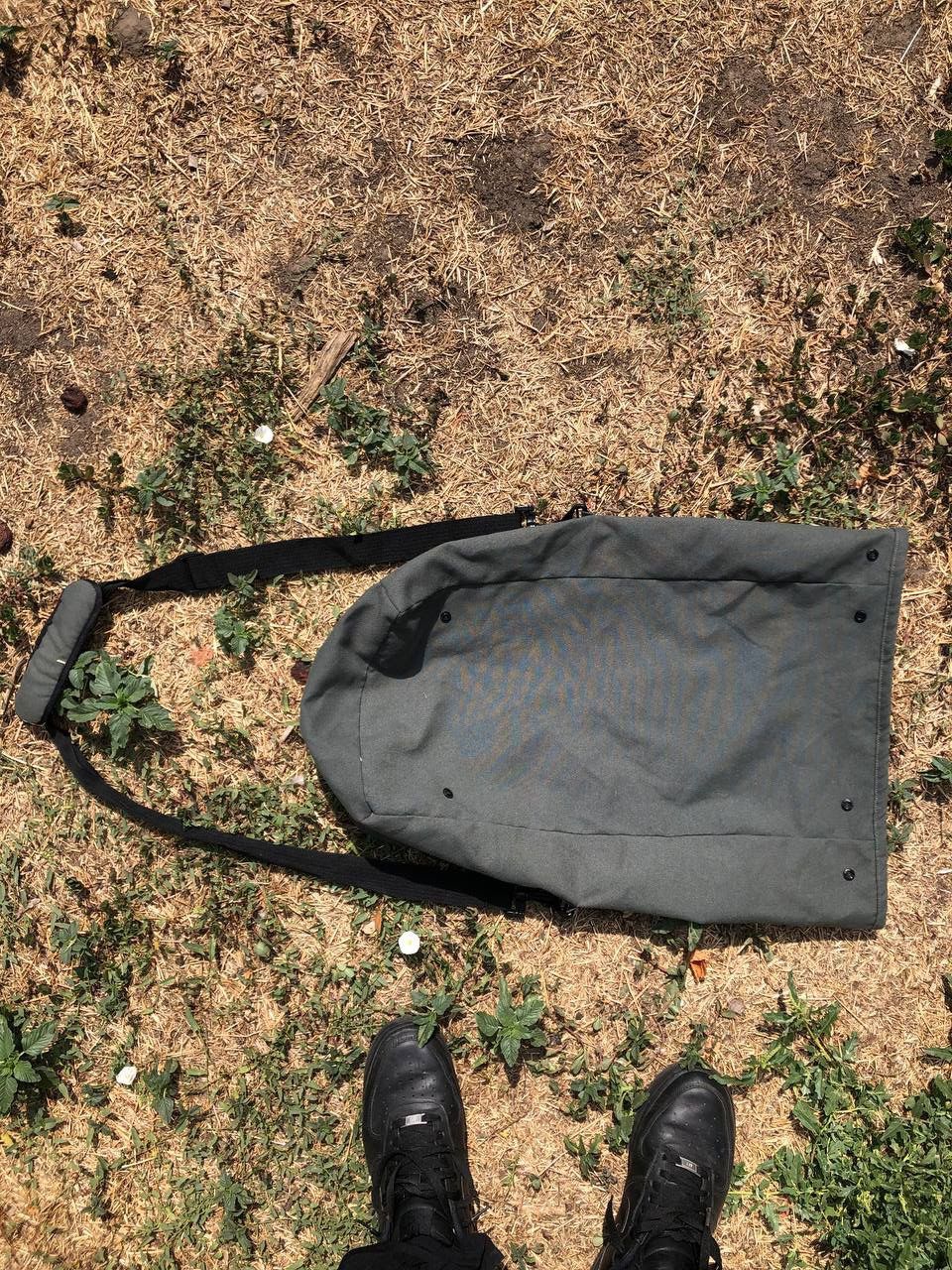 Diesel × Vintage VERY RARE DIESEL 4 SCSFL LIVING GORPCORE BAG MILITARY Y2K Size ONE SIZE - 5 Thumbnail