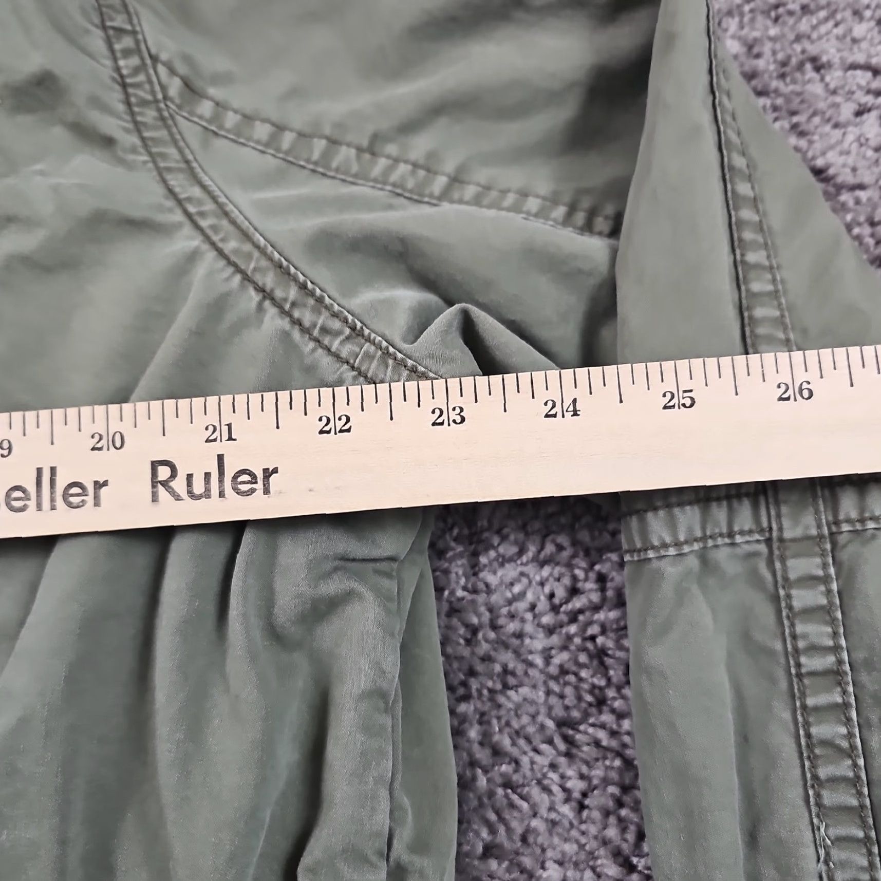 Gap Gap Jacket Womens XL Green Hooded Lined Pockets Zip Fall Womens Size XL / US 12-14 / IT 48-50 - 7 Thumbnail