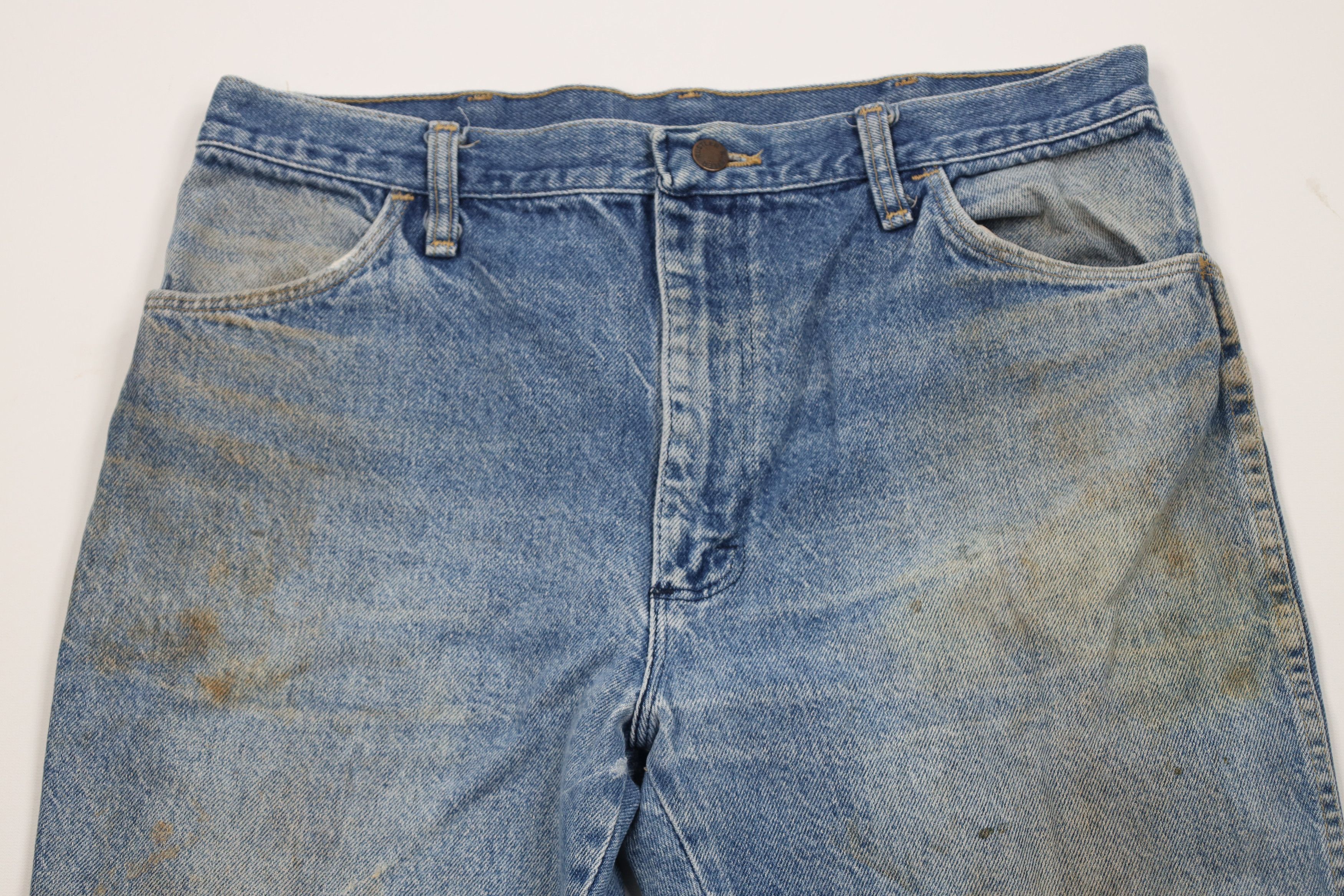 Vintage Vintage 80s 90s Streetwear Straight Leg Denim Jeans USA Size US 34 / EU 50 - 2 Thumbnail