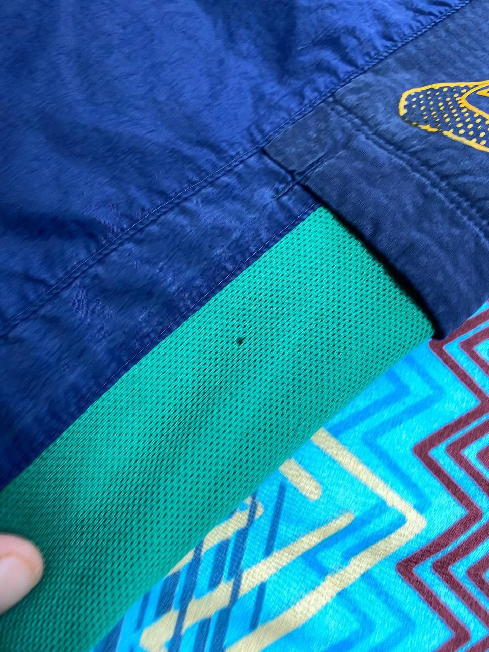 Nike × Vintage Y2K Nike Baggy Nylon Track Drill Pants Size US 34 / EU 50 - 13 Thumbnail
