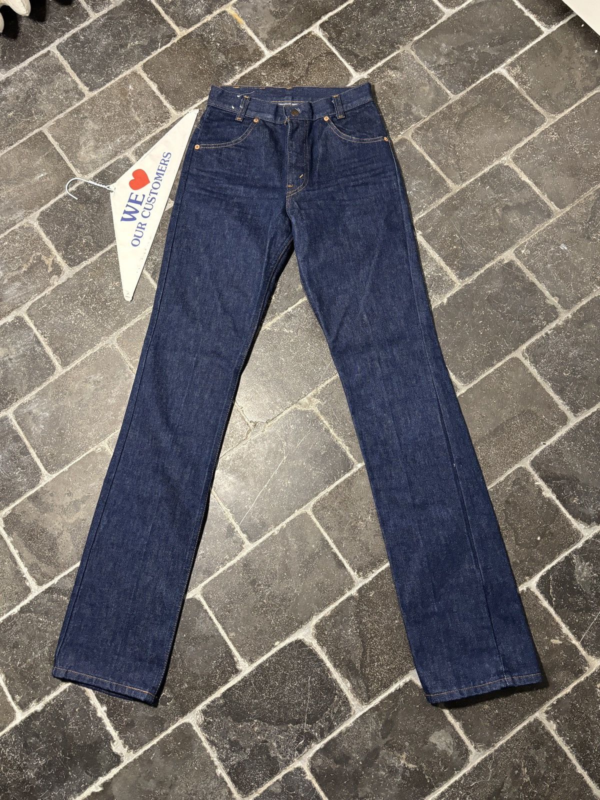Levi's 1990’s Levi’s Orange Tab 506 Made in Canada Vintage Dark Wa Size 26" / US 2 / IT 38 - 15 Thumbnail
